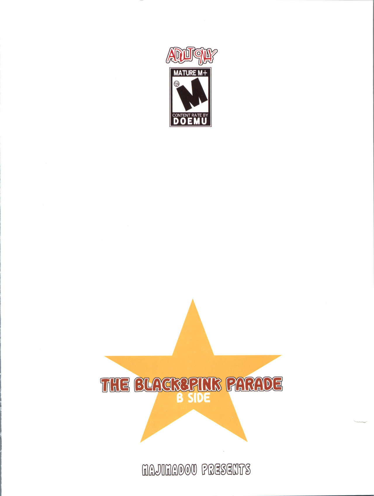 (C80) [眞嶋堂 (まとう)] THE BLACK & PINK PARADE B-SIDE (アイドルマスター ディアリースターズ) [英訳]