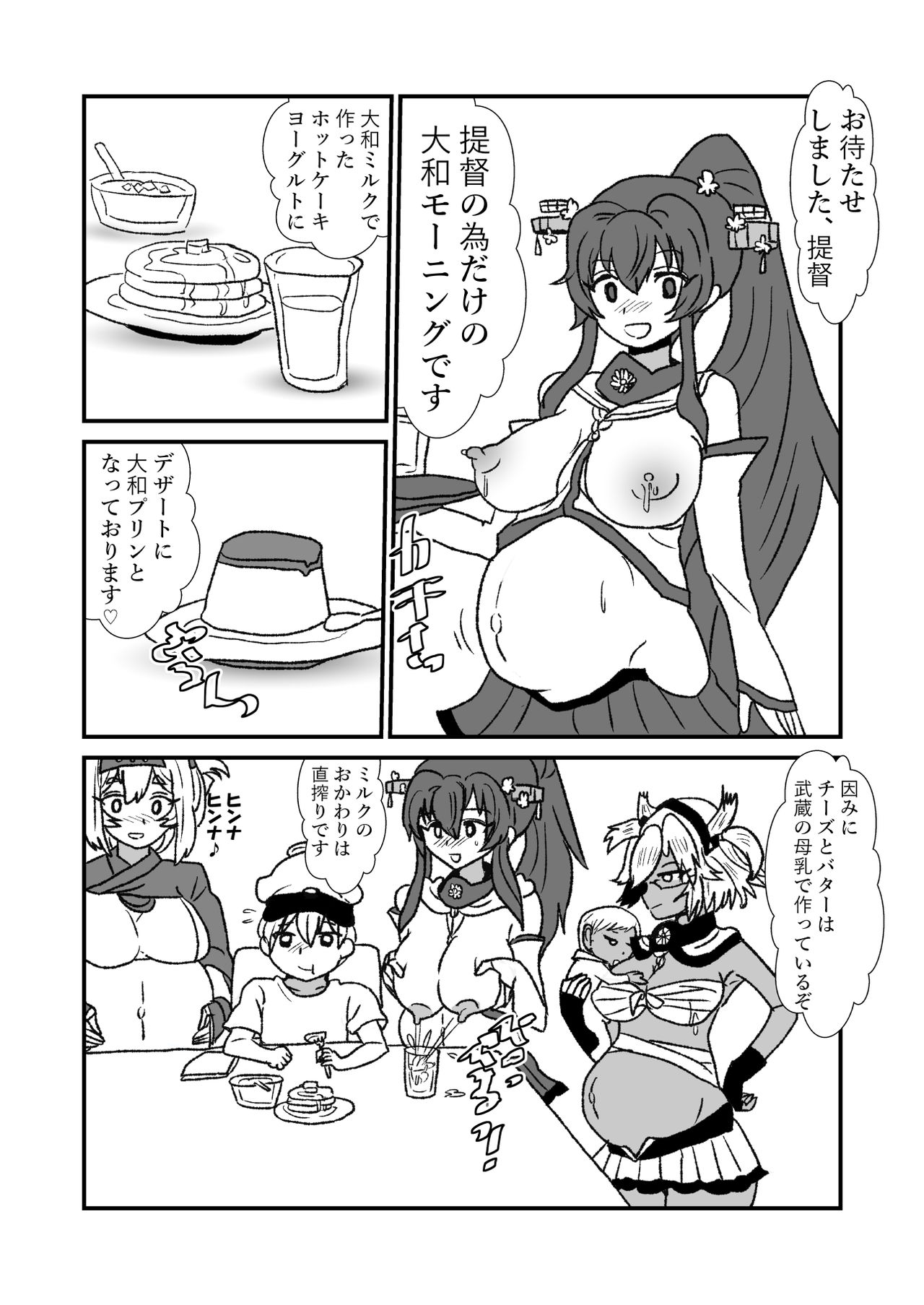 [くろいひ] ぜ～ったい？提督と羅針盤鎮守府 (艦隊これくしょん -艦これ-)