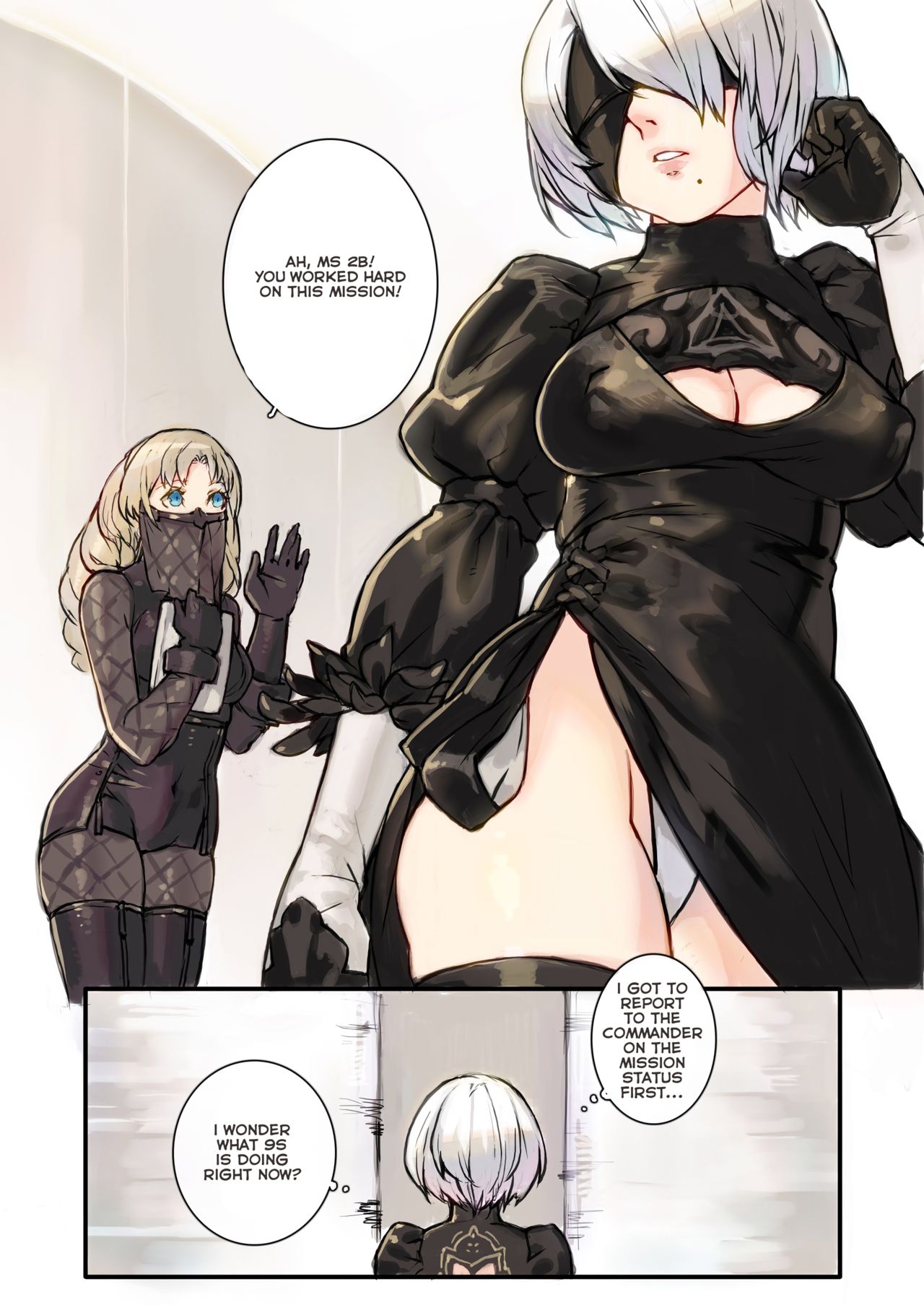 [阿歐印的巡禮日 (阿歐印)] 9S2B (ニーア オートマタ) [英訳] [DL版]