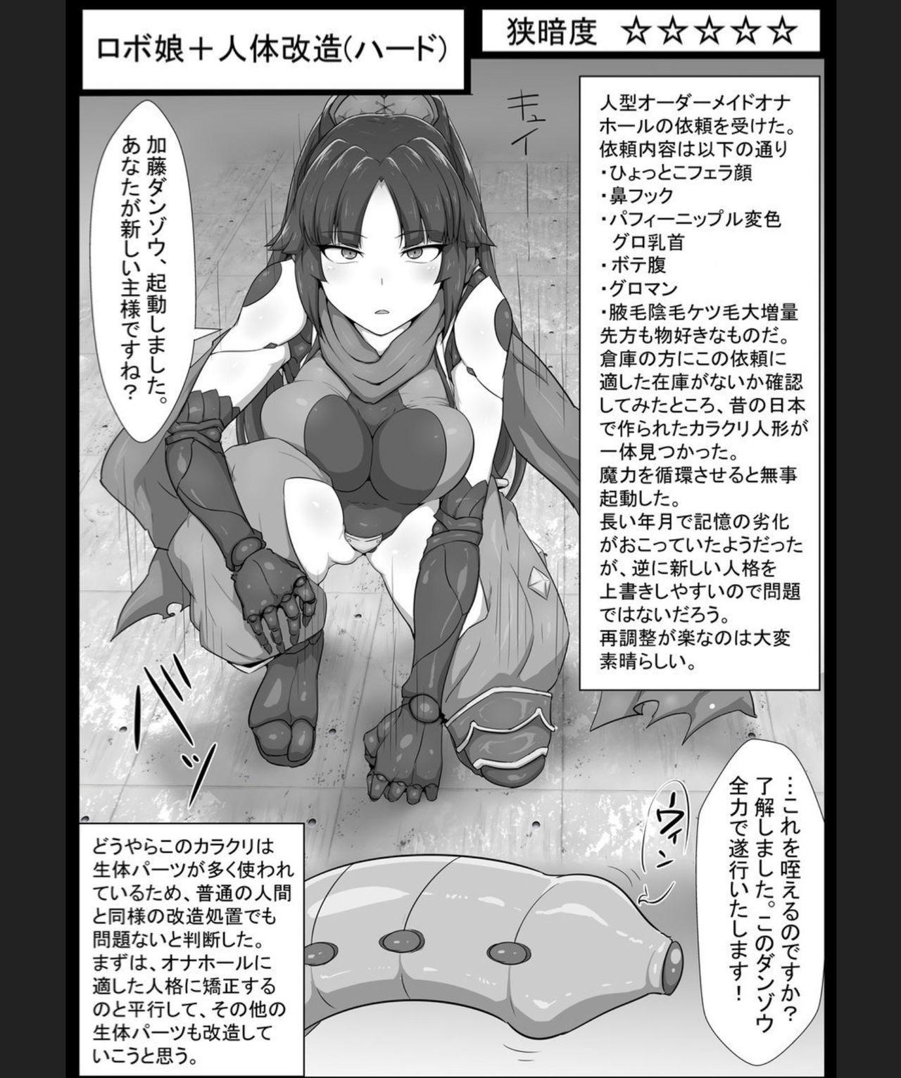 [狭くて暗い (狭暗)] 狭くて暗い性癖書Vol.1 醜女化