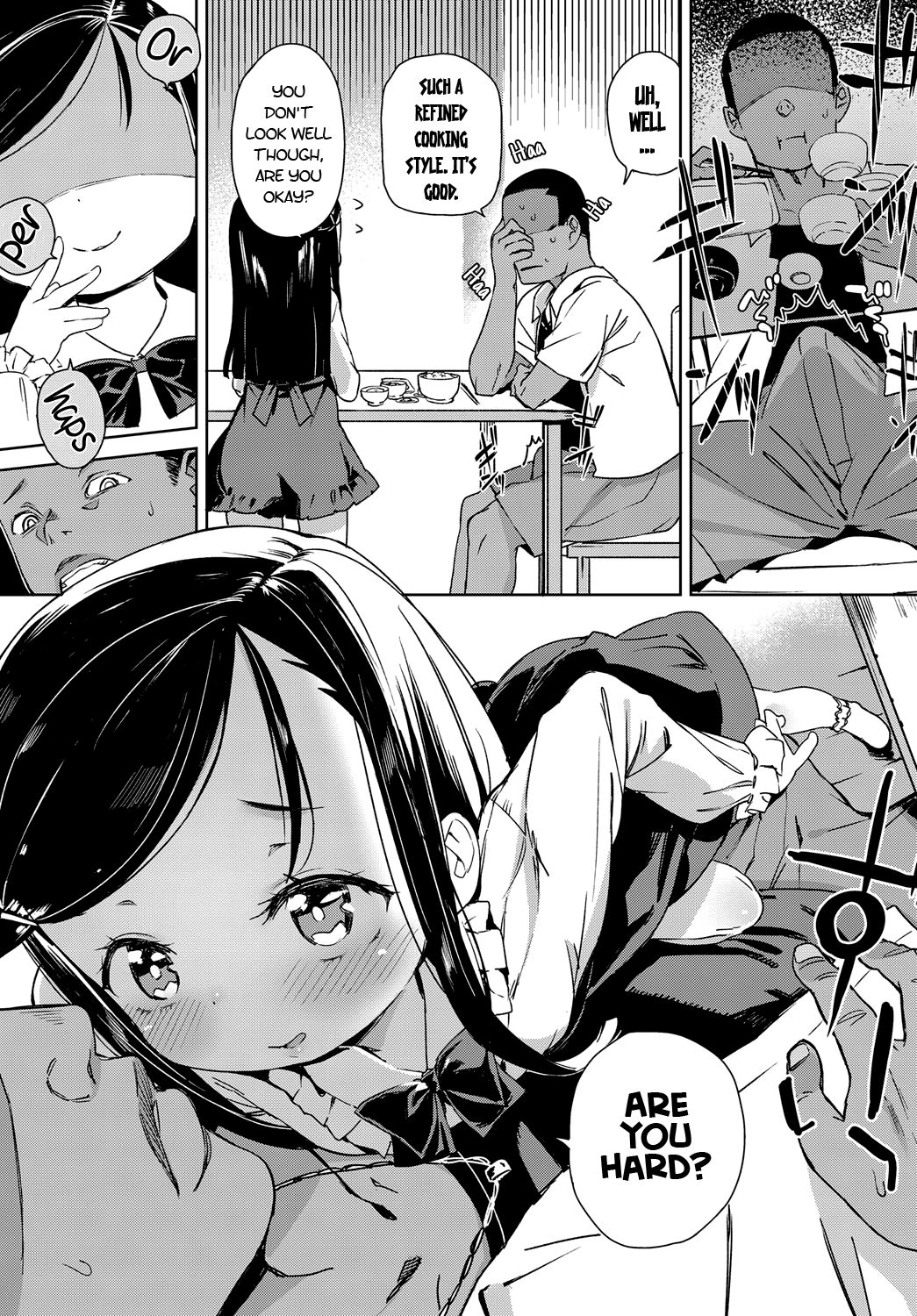 [あたげ] ビッチ幼女は黒人ちんぽの夢をみるか? (COMIC BAVEL 2017年2月号) [英訳] [DL版]