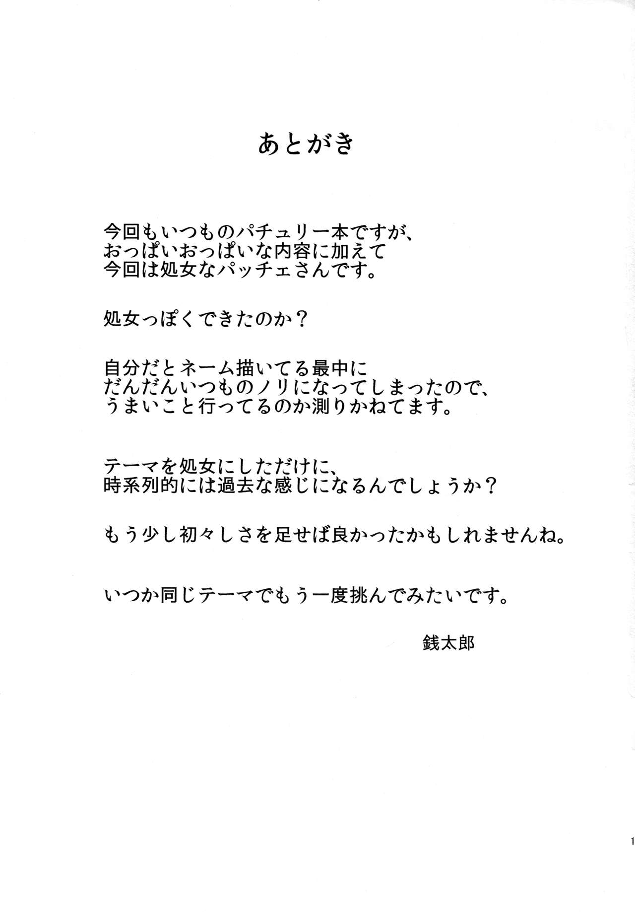 (例大祭12) [からきし傭兵団 真雅 (銭太郎)] 例のセーターを着た処女パッチェさんが部屋にいたらの本 (東方Project)