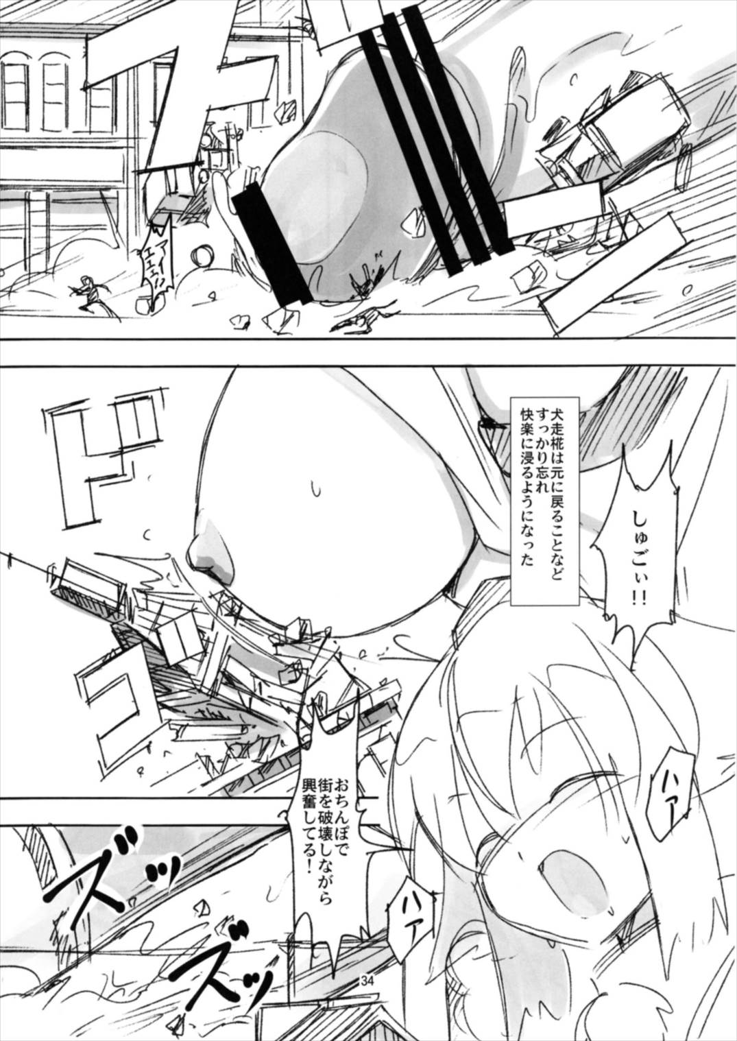 (例大祭14) [TEDDY-PLAZA (瀬尾辰也)] 射命丸教授の比率的愛情 (東方Project)