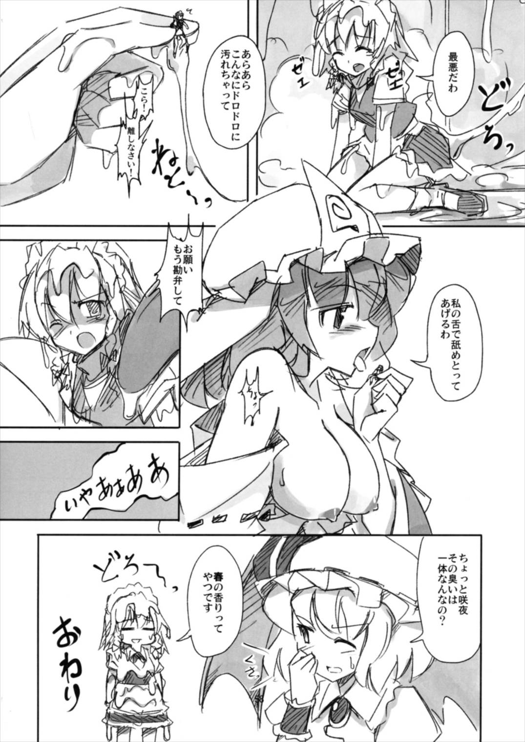 (例大祭14) [TEDDY-PLAZA (瀬尾辰也)] 射命丸教授の比率的愛情 (東方Project)