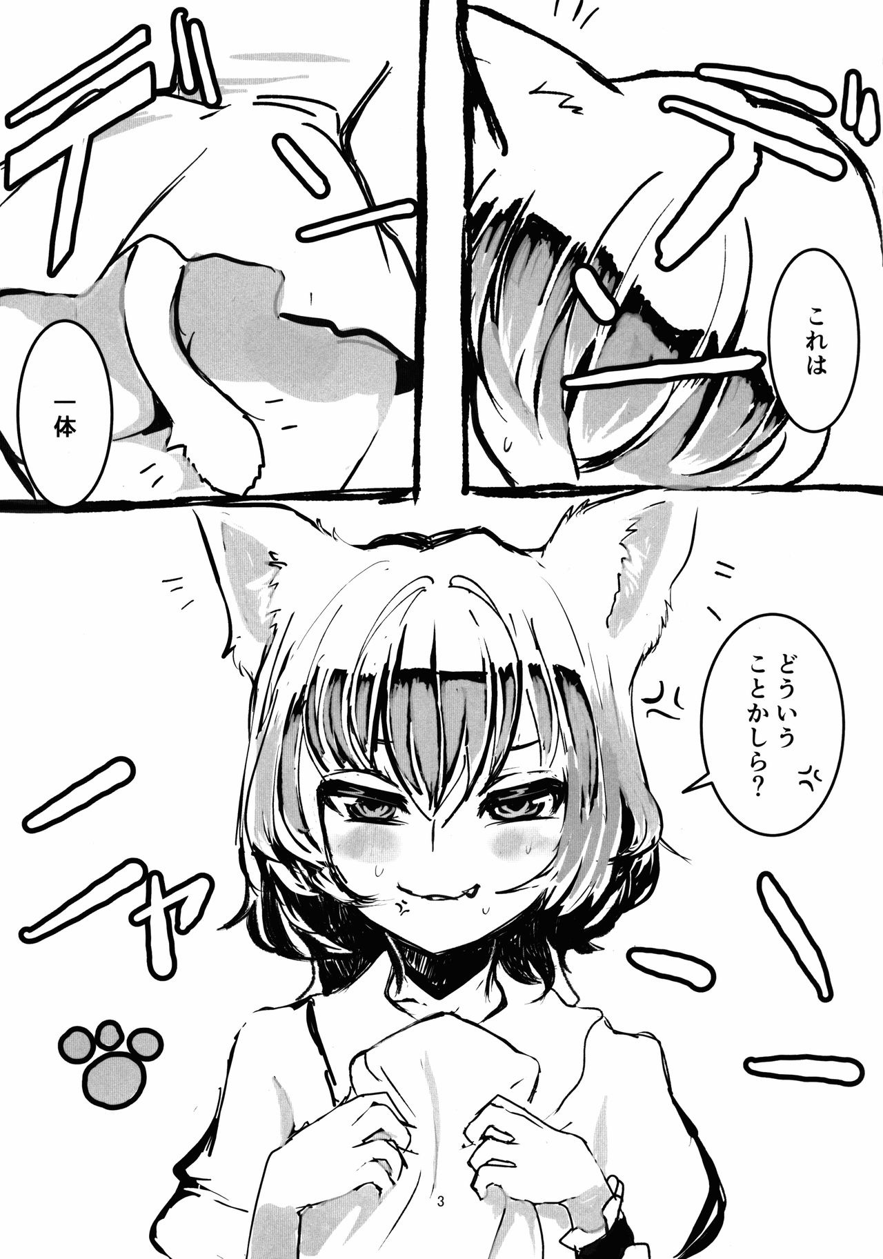 (紅楼夢12) [toribako (yata)] ねこあそび (東方Project)