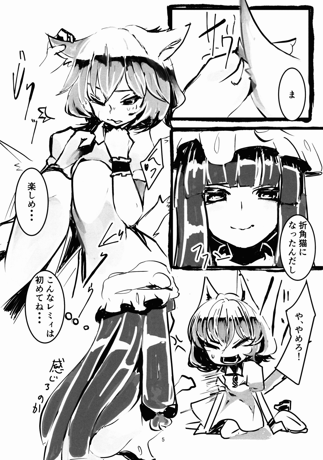 (紅楼夢12) [toribako (yata)] ねこあそび (東方Project)