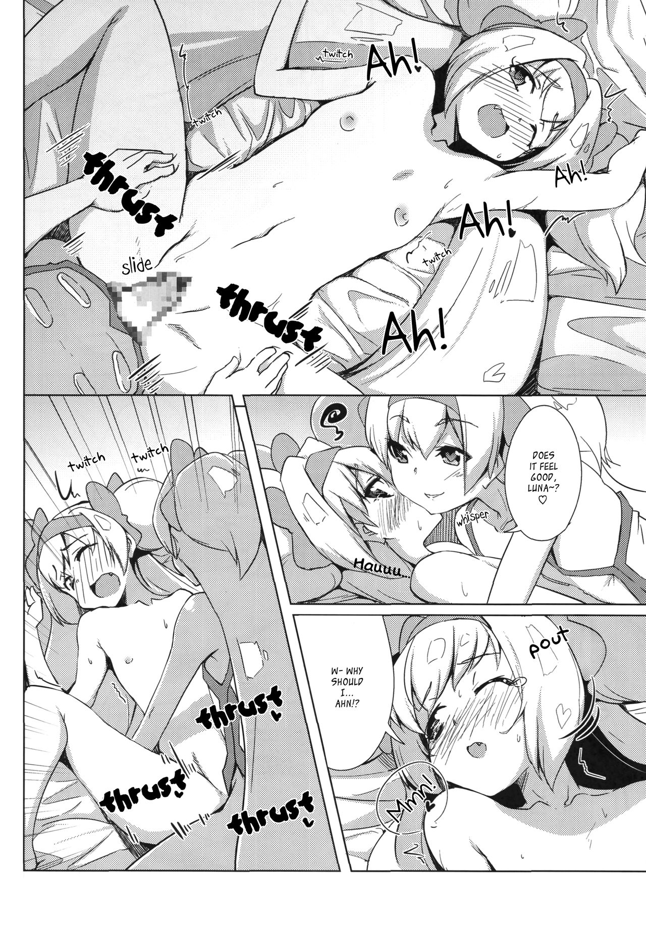 (C86) [銀のキャッチャーミット (かなめ)] セナ♂×ルナ♀ (ブレイブルー) [英訳]