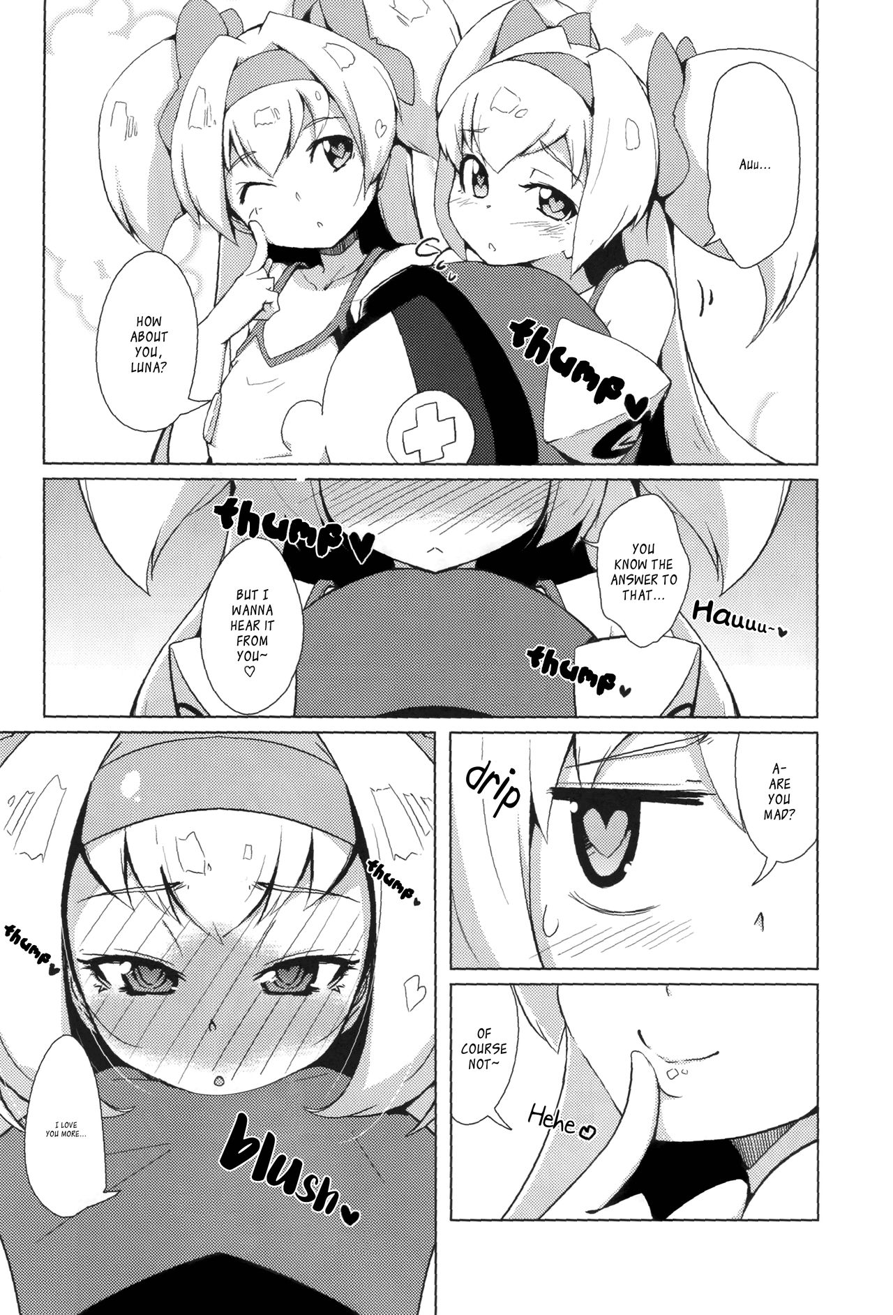 (C86) [銀のキャッチャーミット (かなめ)] セナ♂×ルナ♀ (ブレイブルー) [英訳]