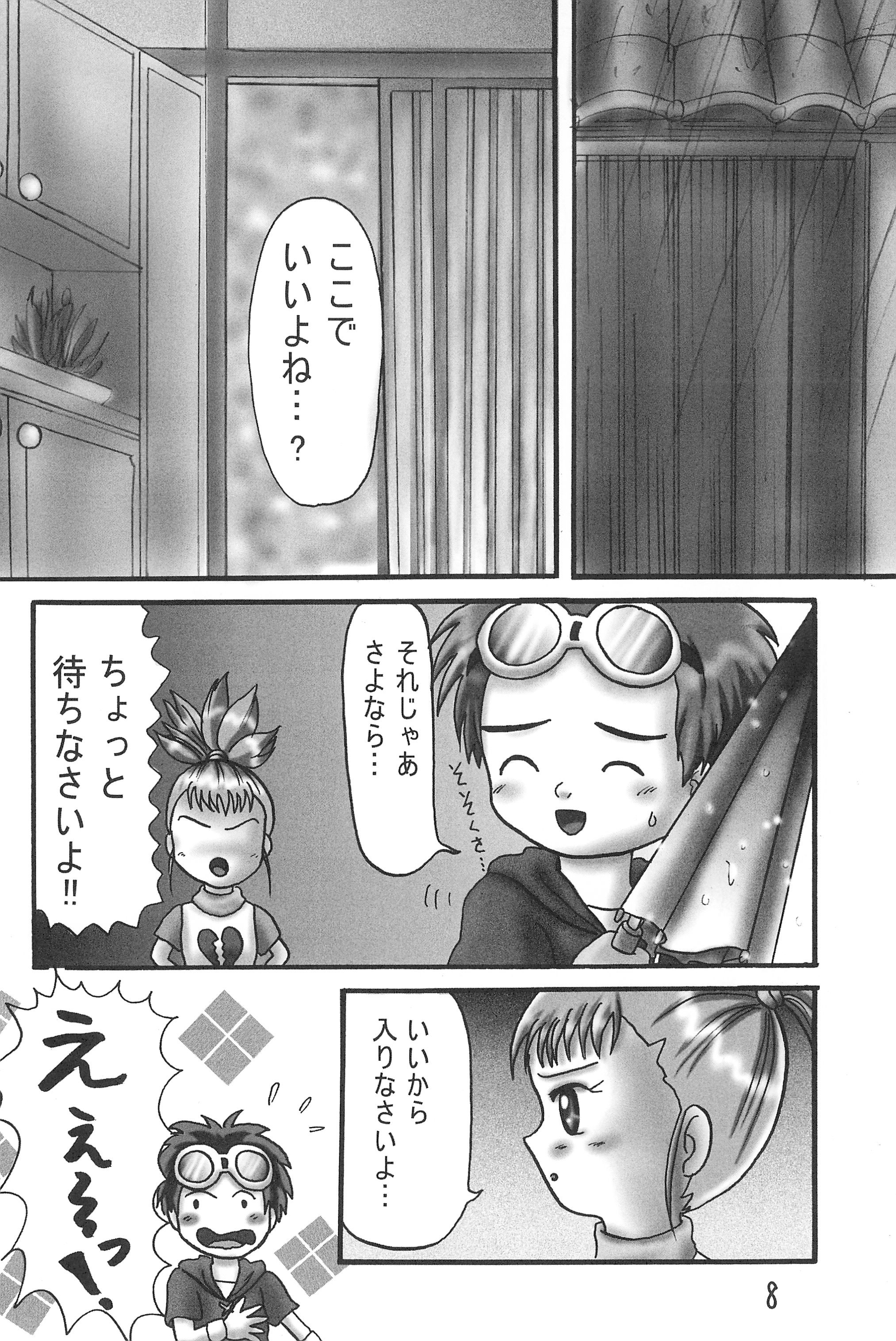 (C60) [電脳戯話 (高野庵)] こころの向こうに… (デジモンテイマーズ)