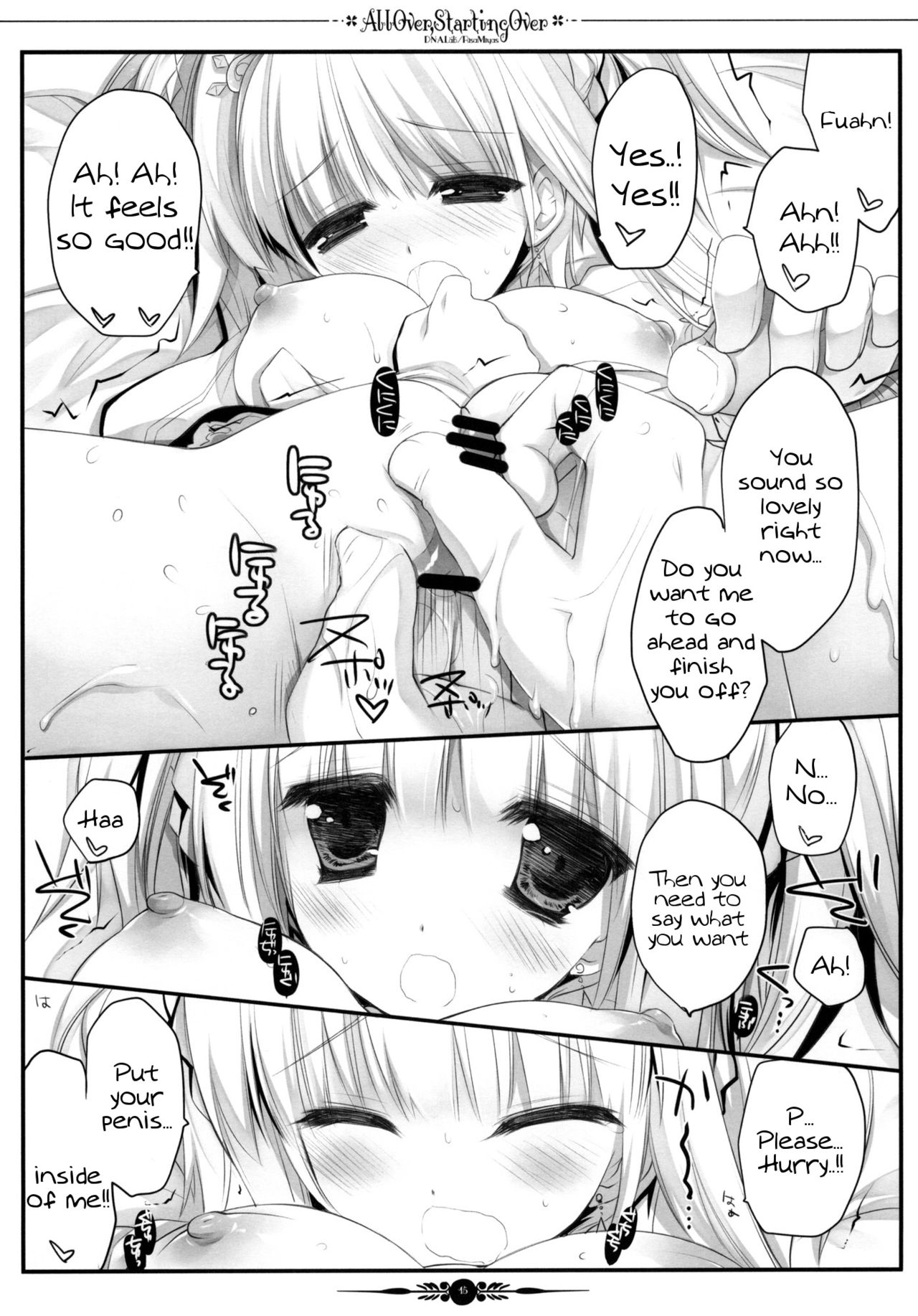 (COMIC1☆4) [D･N･A.Lab. (ミヤスリサ)] All Over, Starting Over (世界樹の迷宮III) [英訳]