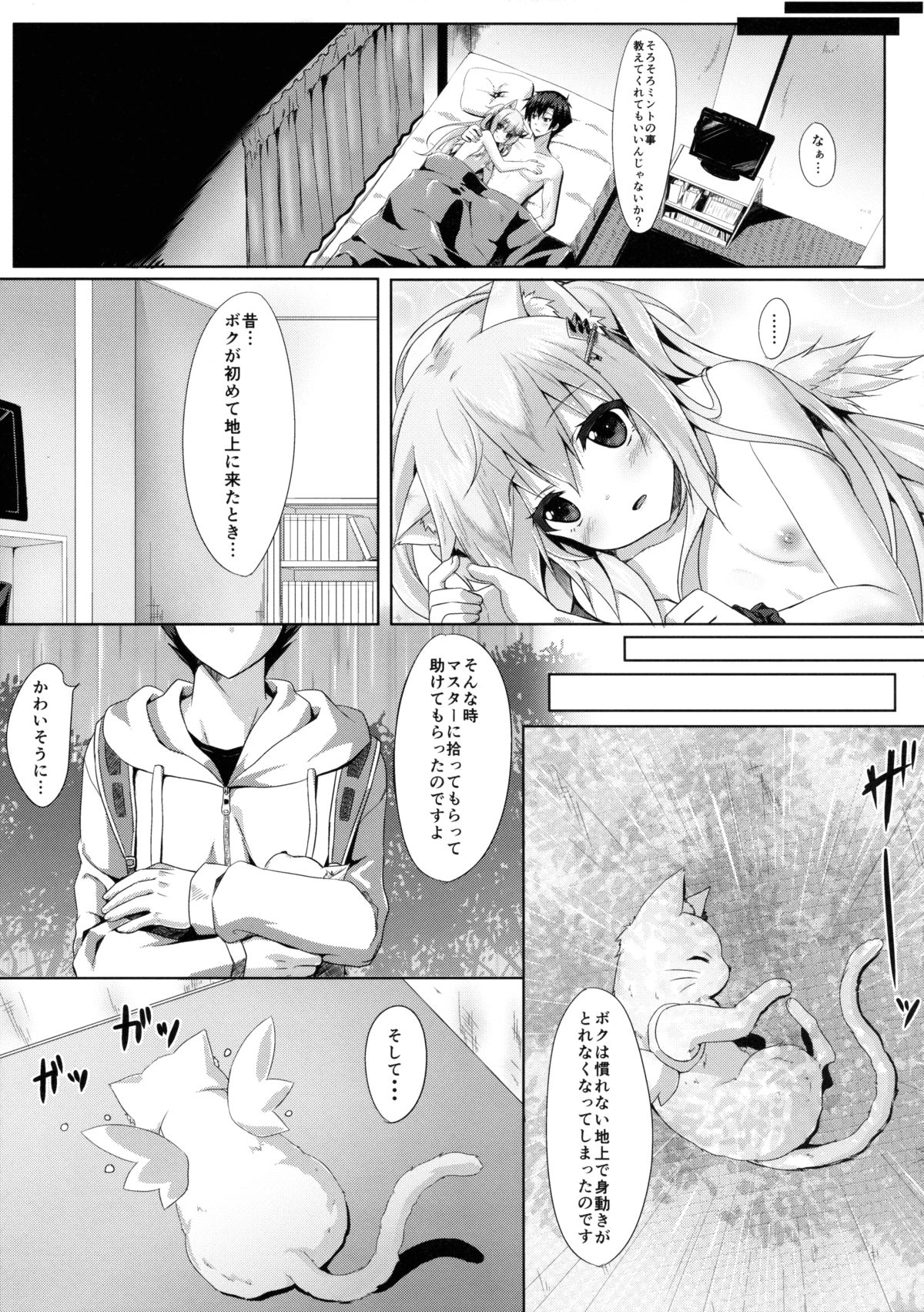 (C87) [あにまるハーブ (夜ノみつき)] ウチのペット事情2