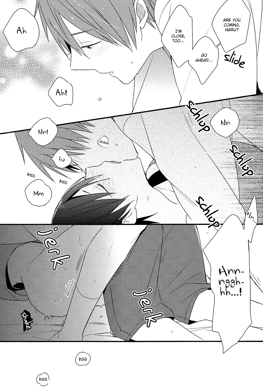 (SPARK8) [お戯れGO!GO! (仁茂田あい)] Boy at puberty (Free!) [英訳]