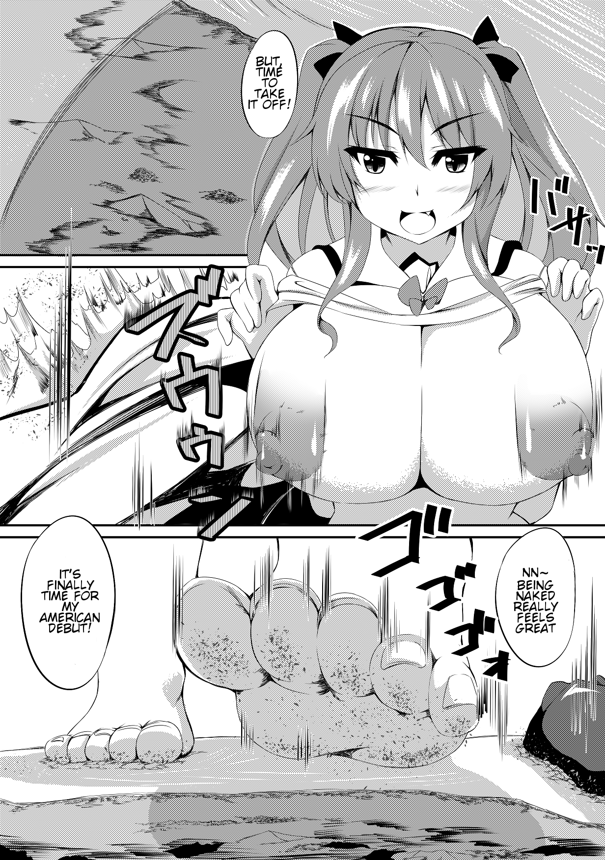 toka giantess (落書き漫画) [English]