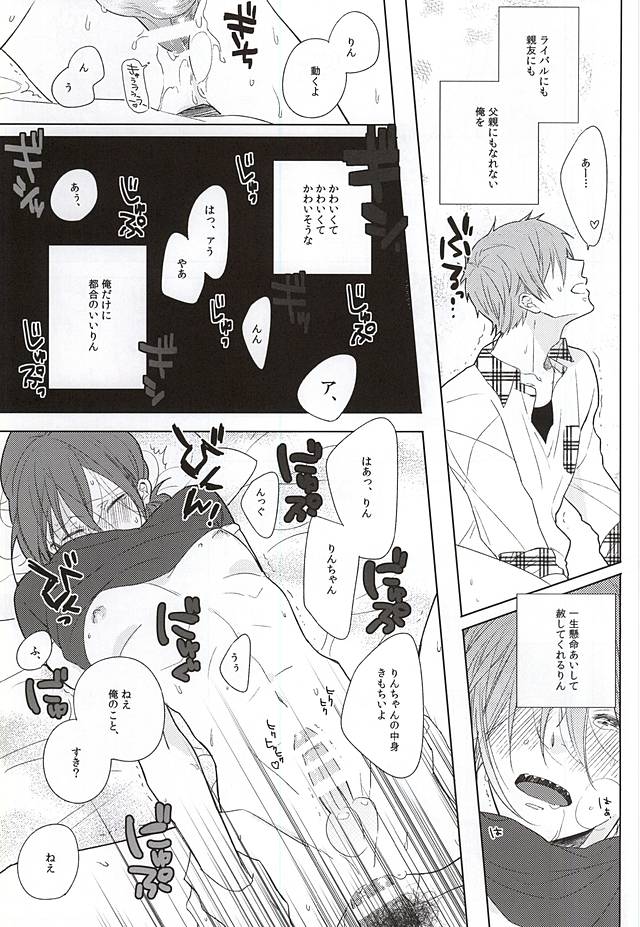 (C88) [コードレスバンジー (かじろ)] 臆病者の夜と爪 (Free!)