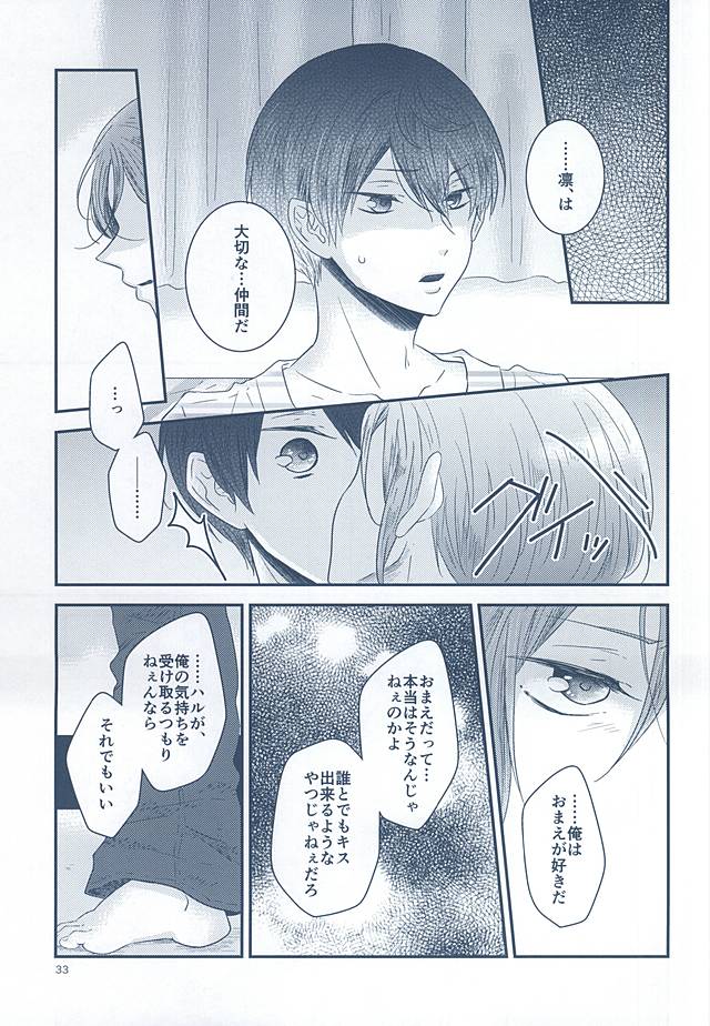 (Splash! 3) [NR (のら)] いとしいとしというこころ (Free!)