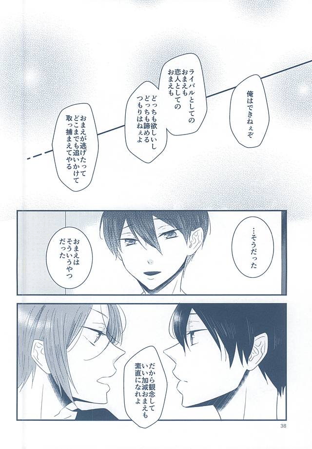 (Splash! 3) [NR (のら)] いとしいとしというこころ (Free!)