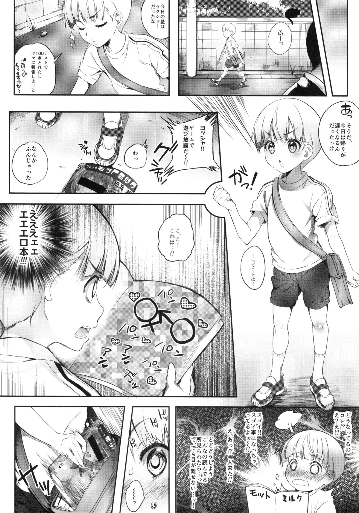 (COMIC1☆8) [Lunatic*Maiden (ぽるのいぶき)] モットミルク