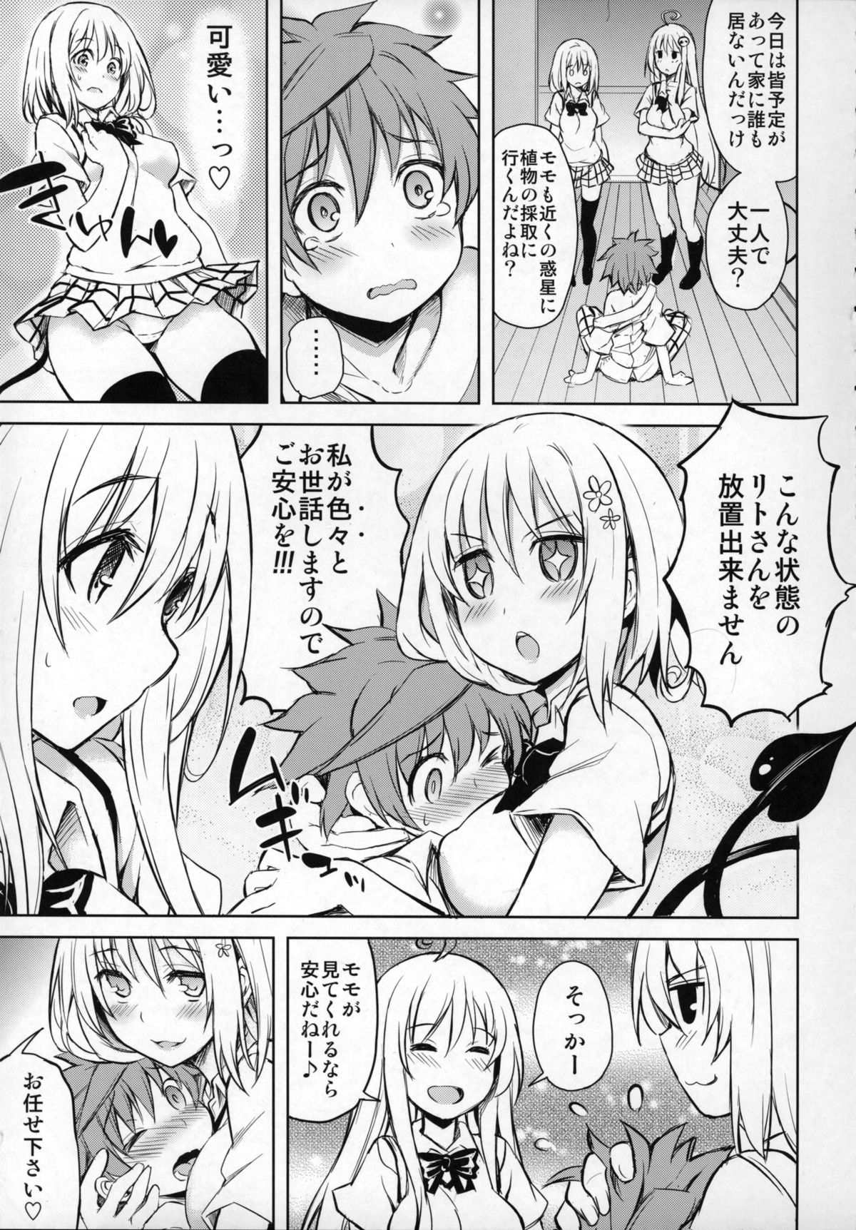 (COMIC1☆9) [PTD (達一文字)] PTD-ERO1 (To LOVEる -とらぶる-)