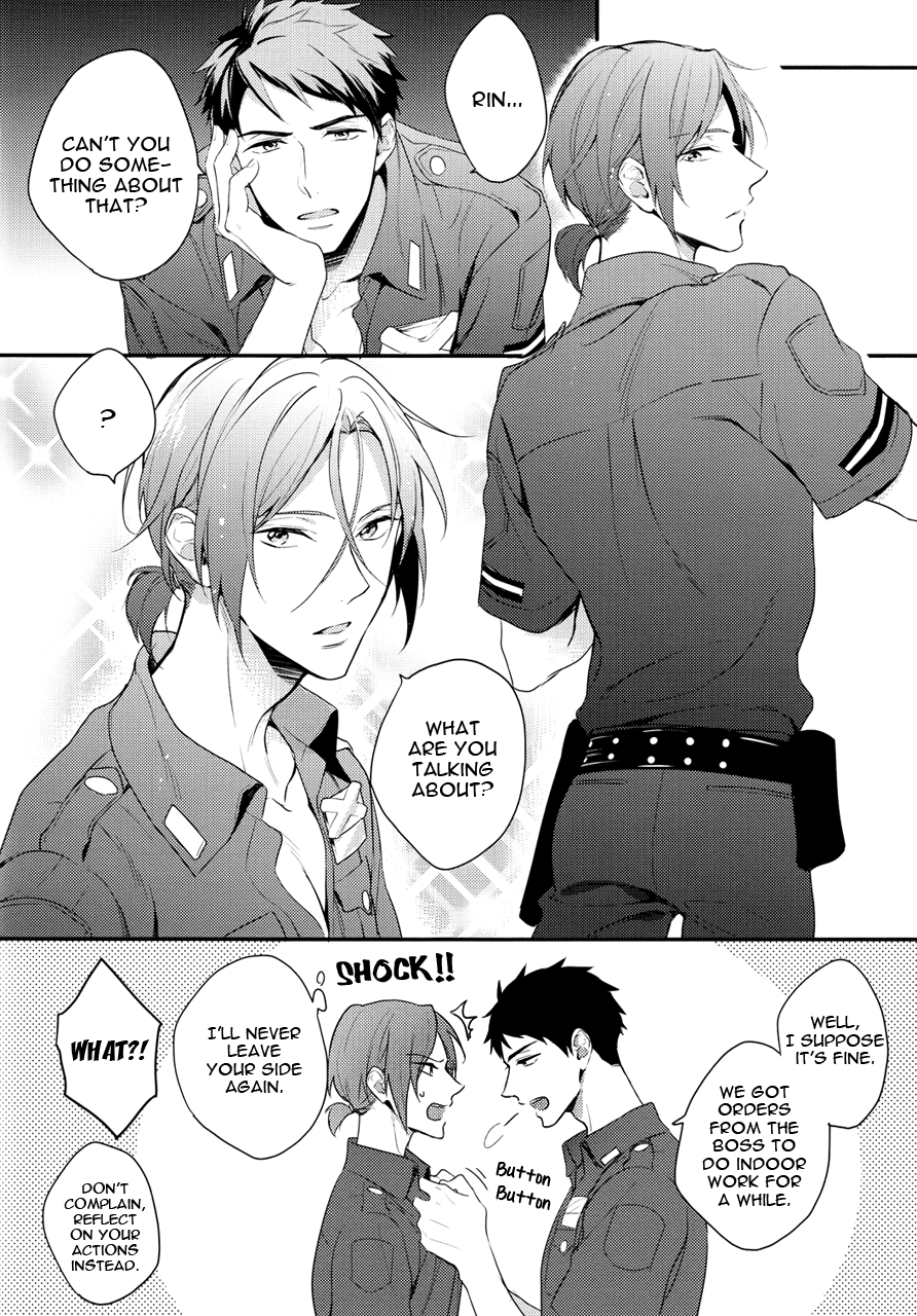 (Splash!) [PureSlider (松雄)] OH MY COP!! (Free!) [英訳]