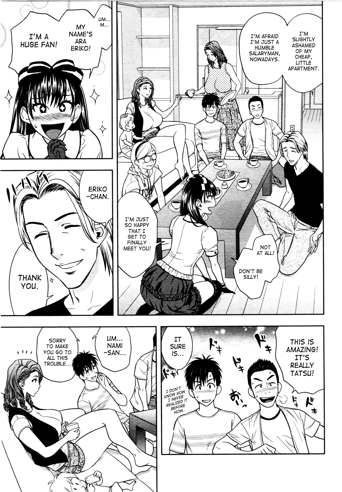 [辰波要徳] Twin Milf 第1-13話 + 番外編 [英訳]