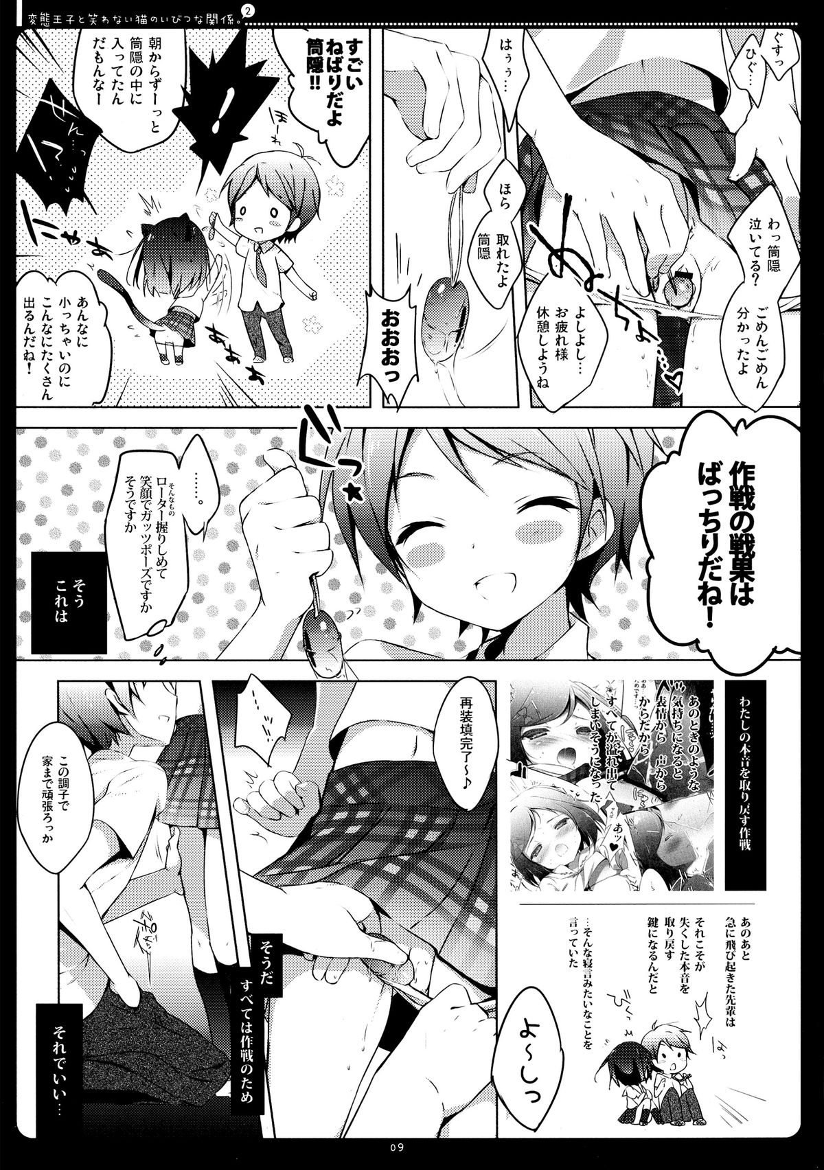 (COMIC1☆7) [しらたまこ (しらたま)] 変態王子と笑わない猫のいびつな関係。2 (変態王子と笑わない猫。)