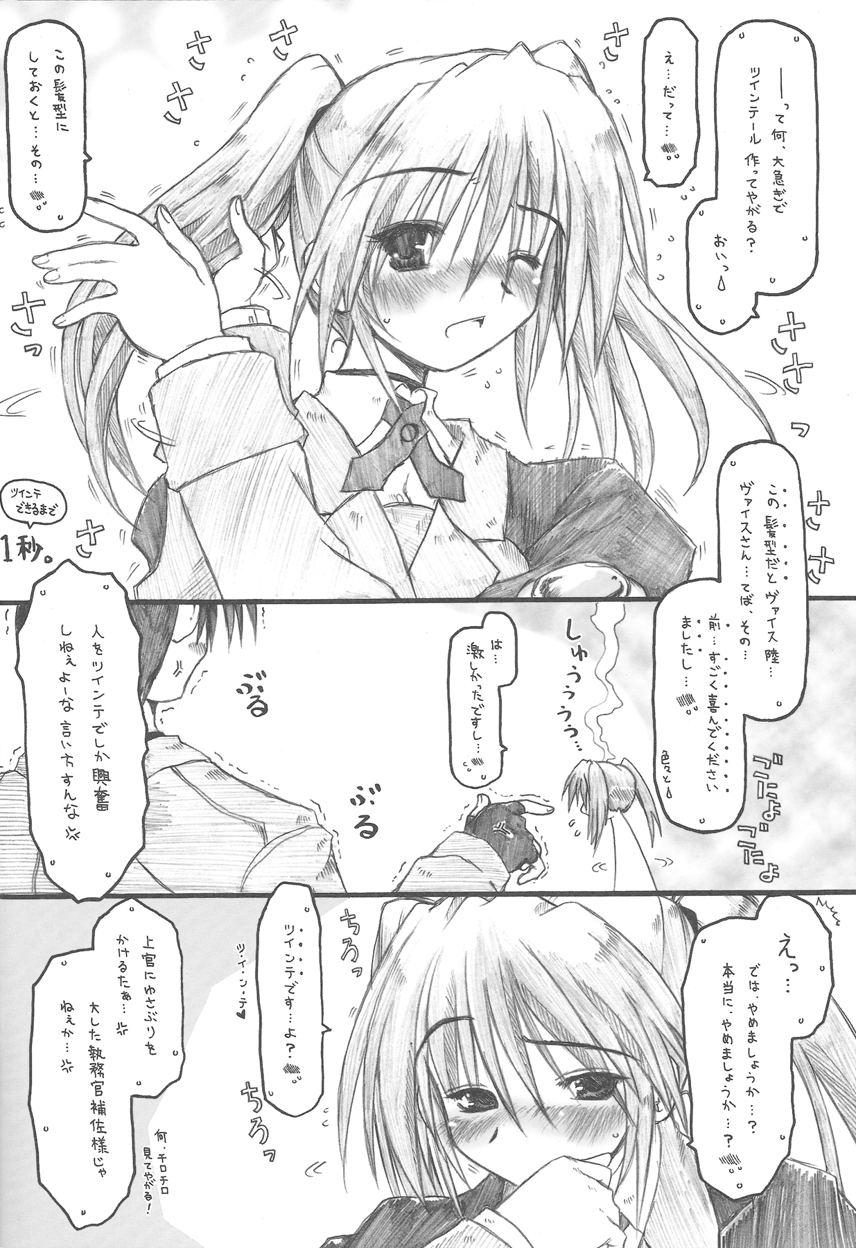 (COMIC1☆2) [暗黒暴走組 (アイヌマニア)] MIRAGE MIND (魔法少女リリカルなのは)