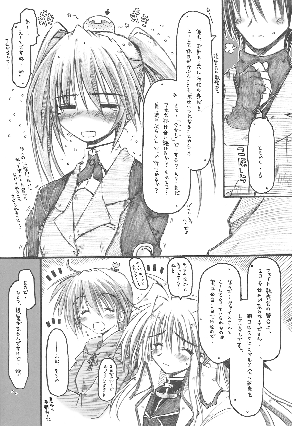 (COMIC1☆2) [暗黒暴走組 (アイヌマニア)] MIRAGE MIND (魔法少女リリカルなのは)