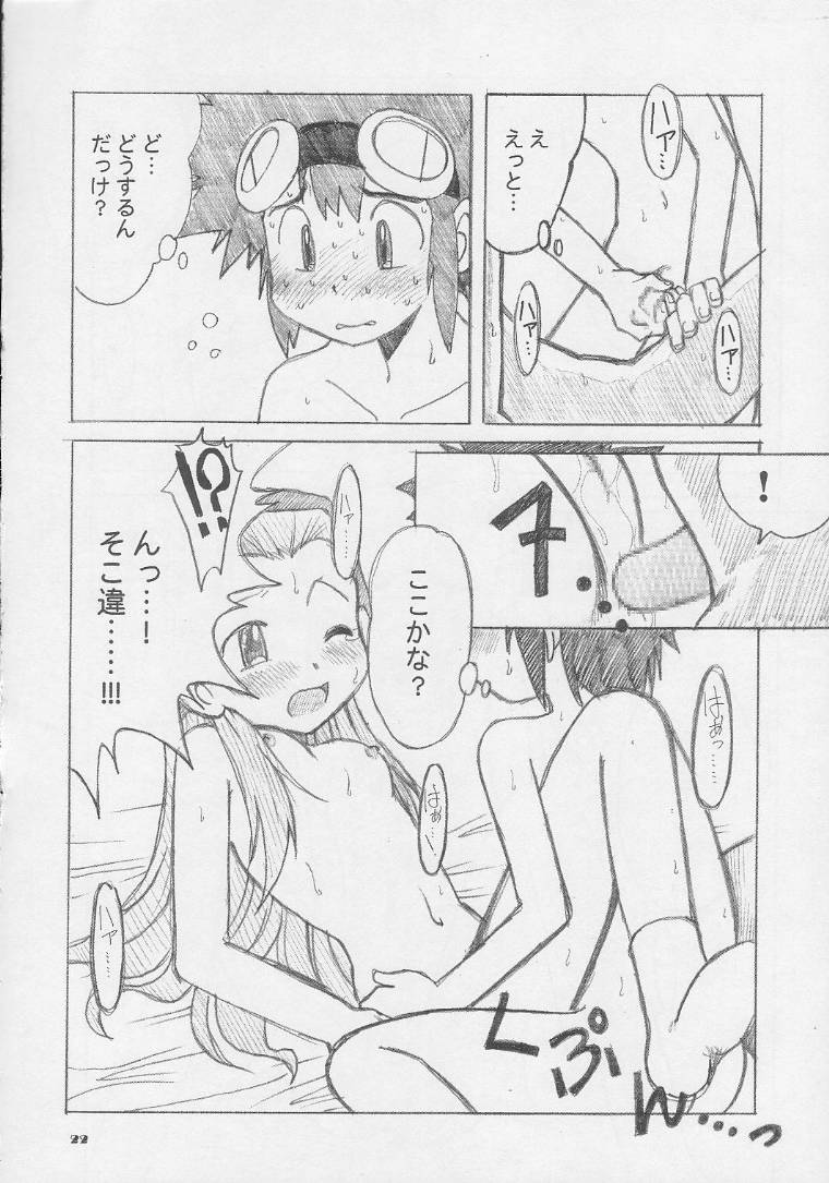 [うっかり堂 (稲荷さつき、島津いさみ)] 愛と勇気のツープラトン (デジモンアドベンチャー)