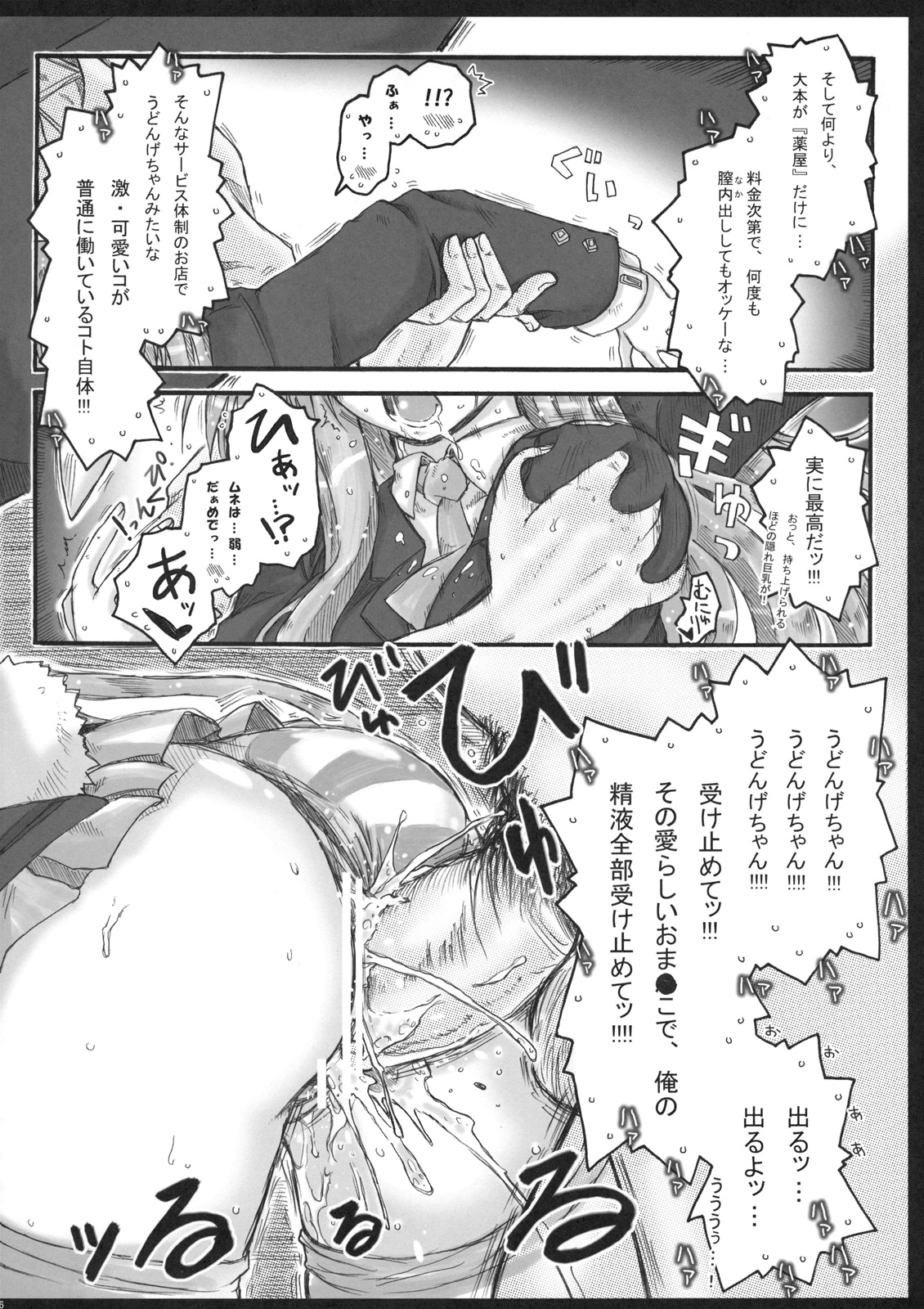 (COMIC1☆5) [暗黒暴走組 (アイヌマニア)] もしうど! (東方Project)