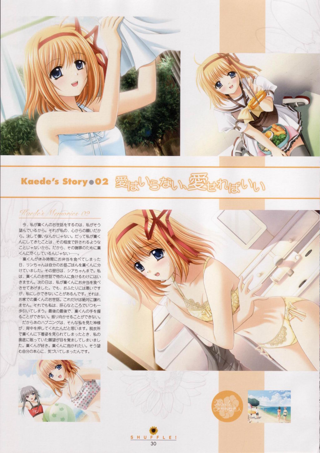 [設定資料集]SHUFFLE! Visual Fan Book