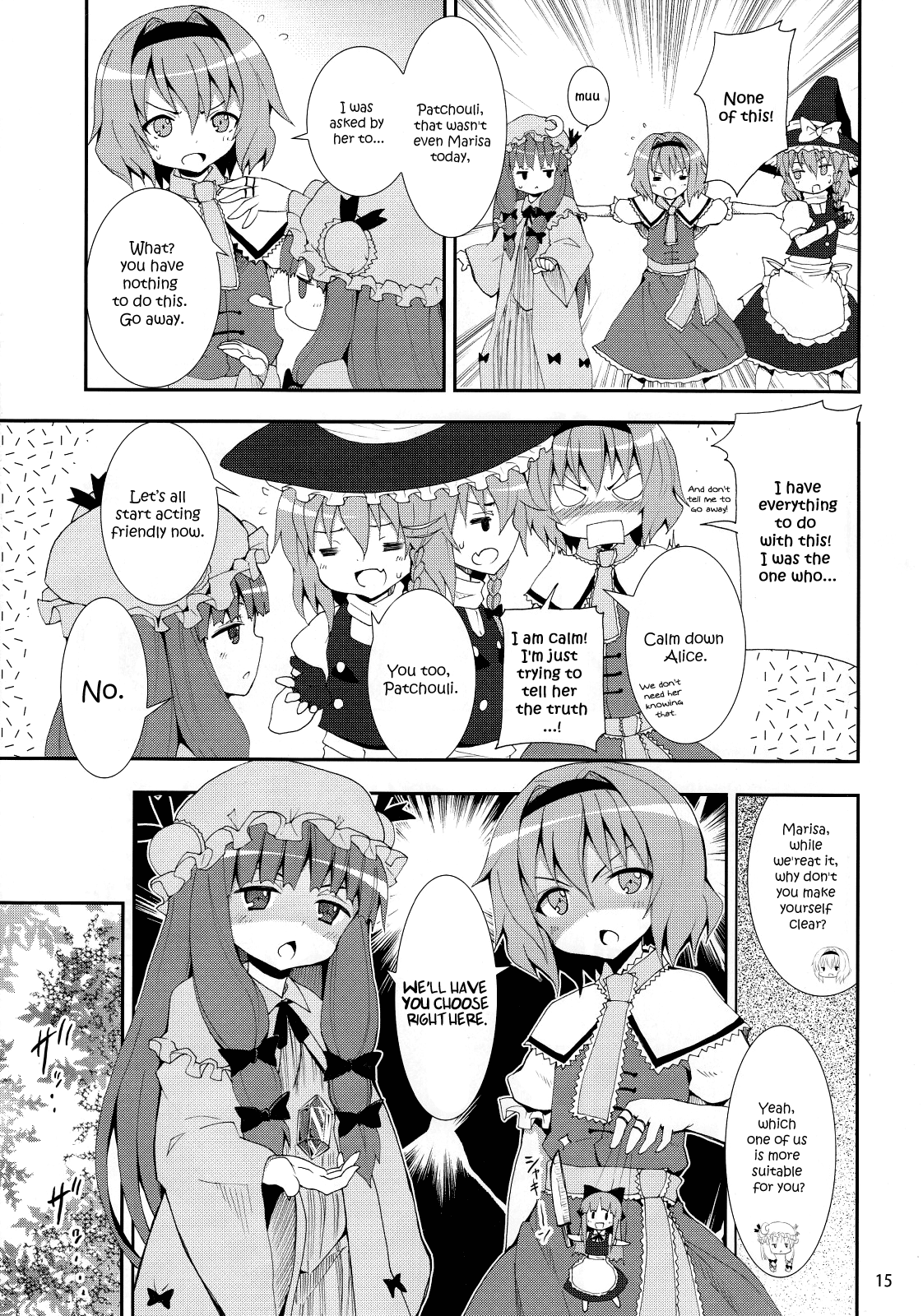 (C79) [のうないカノジョ (キシリトヲル)] 霧雨魔理沙の憂鬱 (東方Project) [英訳]