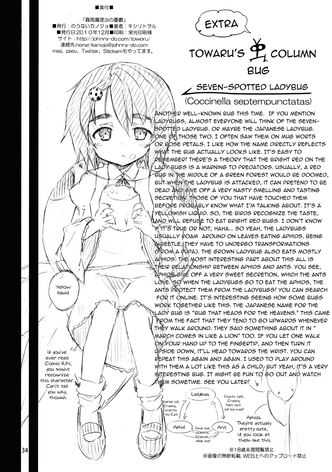 (C79) [のうないカノジョ (キシリトヲル)] 霧雨魔理沙の憂鬱 (東方Project) [英訳]