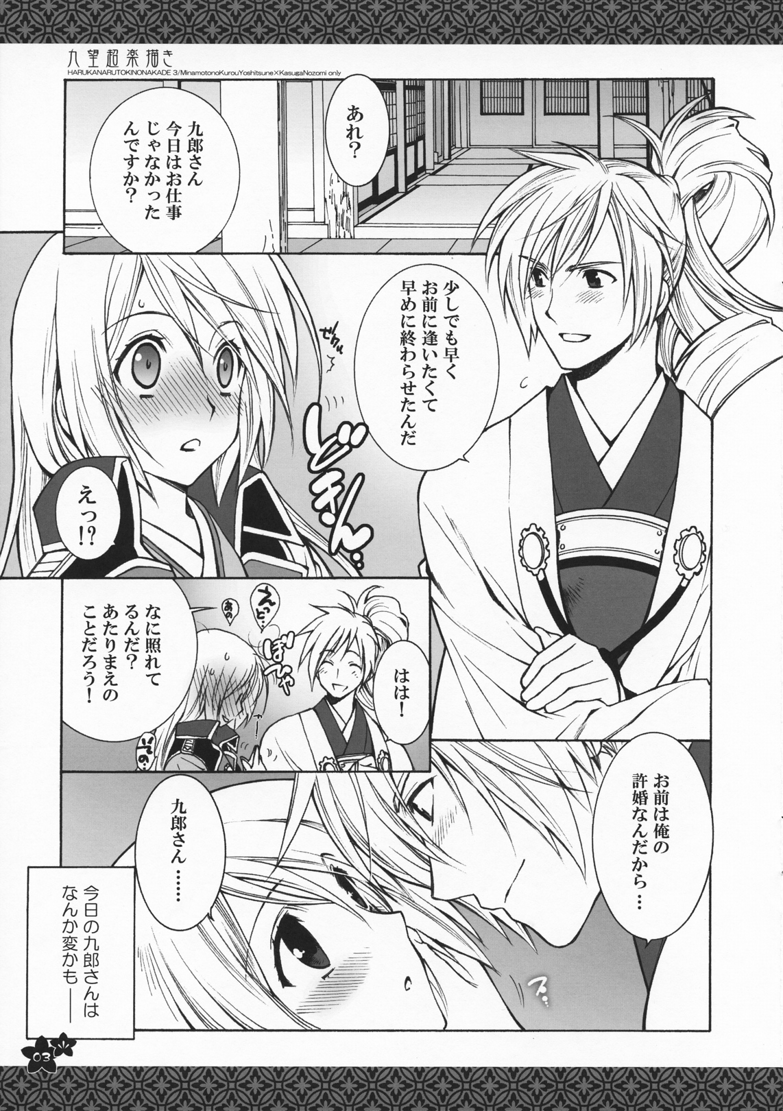 (C79) (同人誌) [突撃ウルフ (結城みつる)] 九望超楽描き (遙かなる時空の中で3)