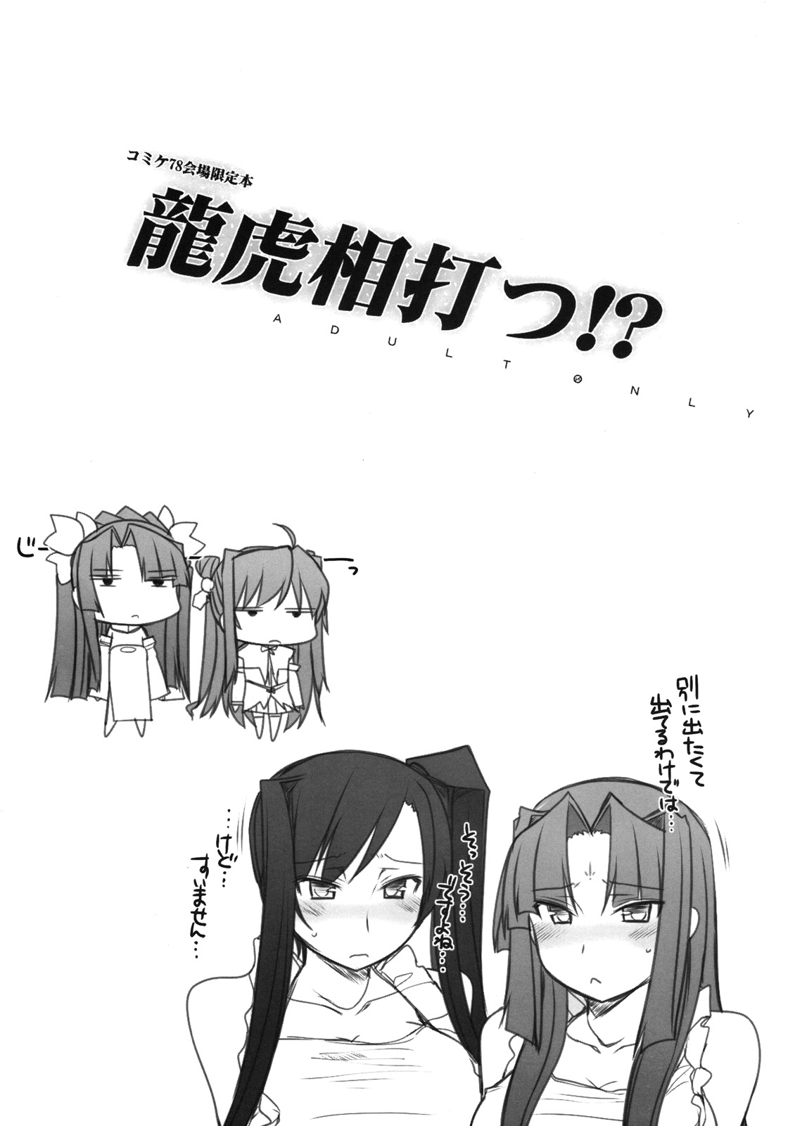 (C78) (同人誌) [コトシキ (むこうじまてんろ)] 龍虎相討つ！？ (真・恋姫†無双)