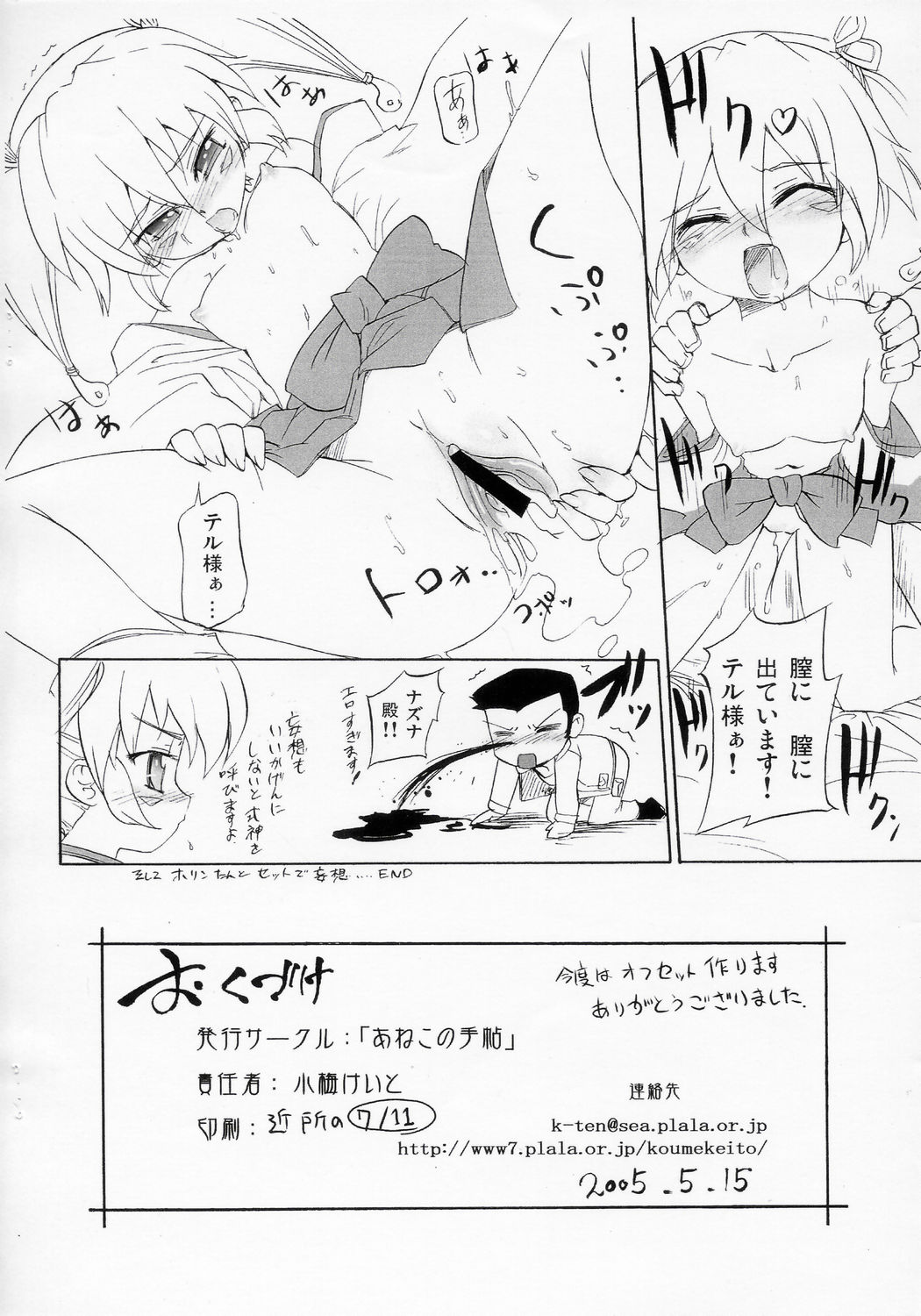 (ぷにケット11) [あねこの手帖 (小梅けいと)] ふたご姫コピー誌 (ふしぎ星の☆ふたご姫)