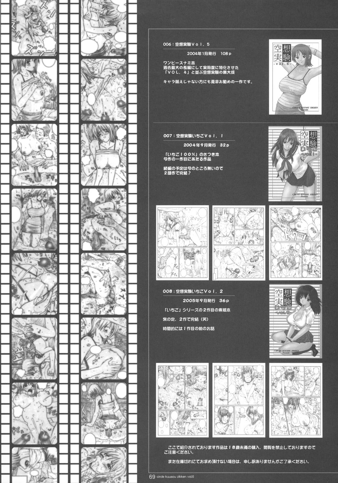 [サークル空想実験 (宗人)] 空想実験 vol.6 (ブリーチ) [英訳]