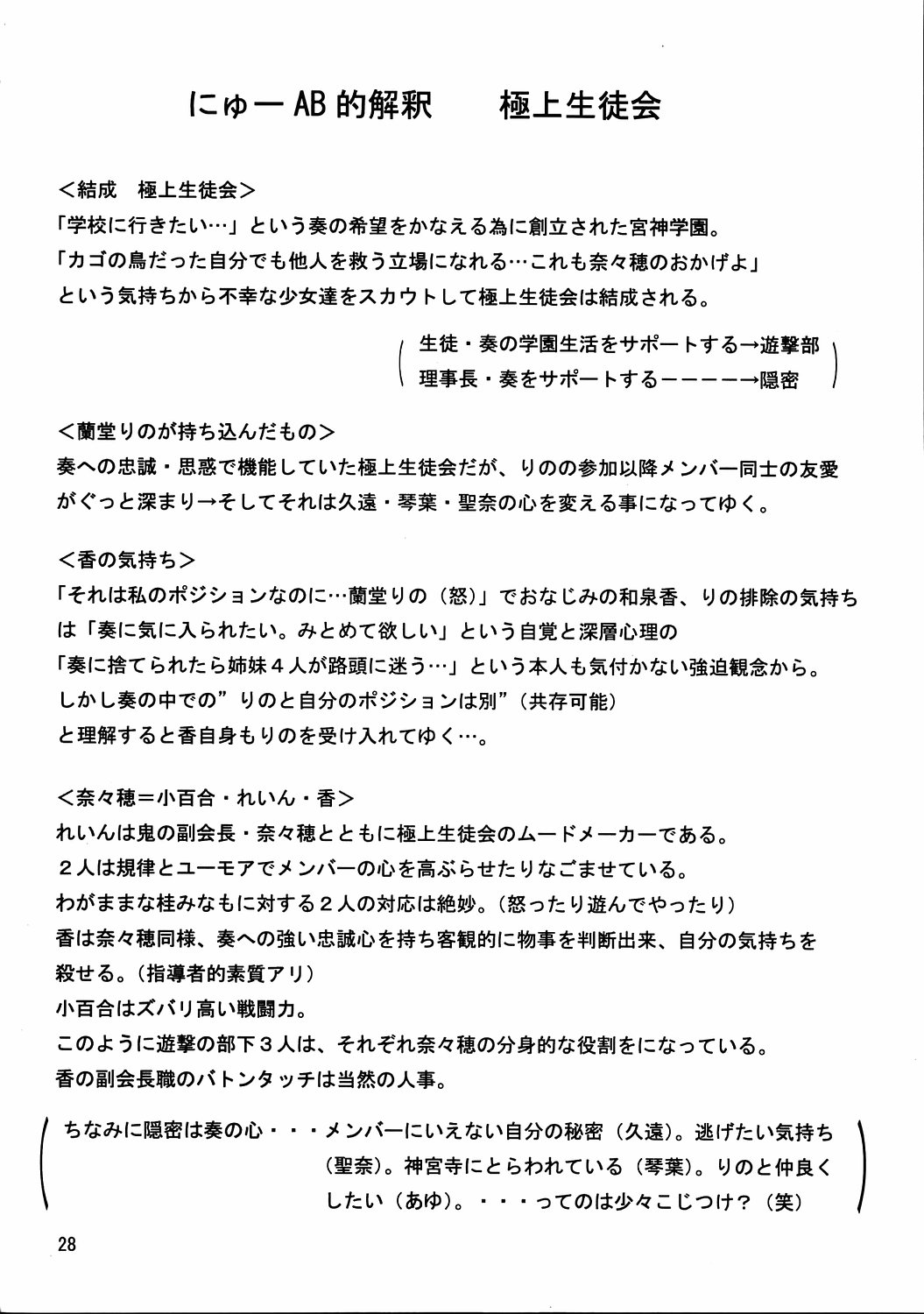 [あーびーのーまる (にゅーAB)] 愛奴35 華麗なる極上 (極上生徒会)