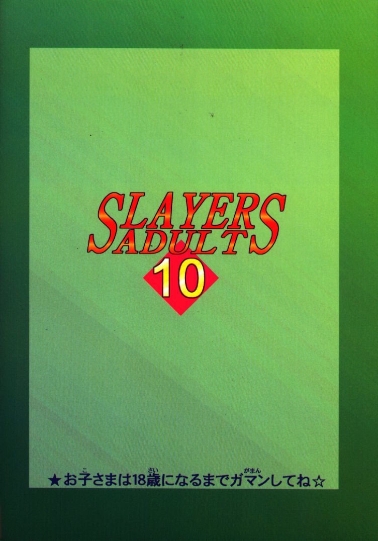 (C57) [銀桃堂 (みたさとみ)] Slayers Adult 10 (スレイヤーズ)