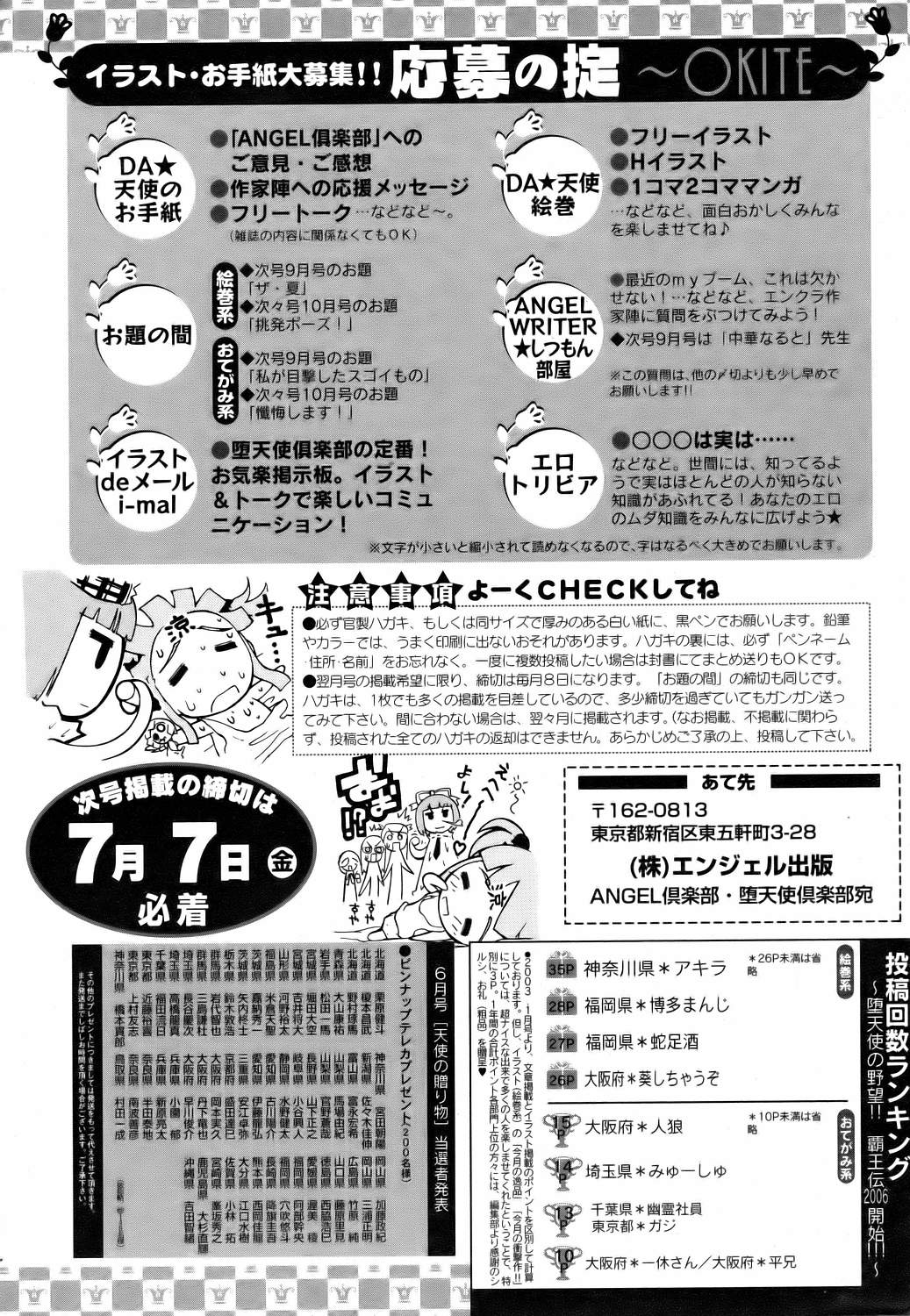 ANGEL 倶楽部 2006年8月号