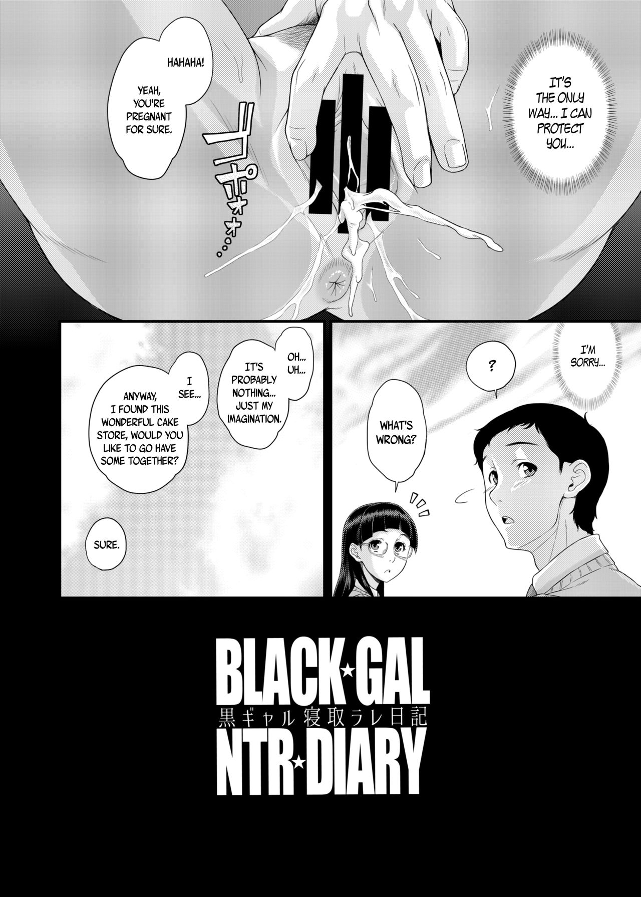 [ぶた小屋 (ケミガワ)] BLACK★GAL NTR★DIARY 黒ギャル寝取ラレ日記 [英訳] [DL版]