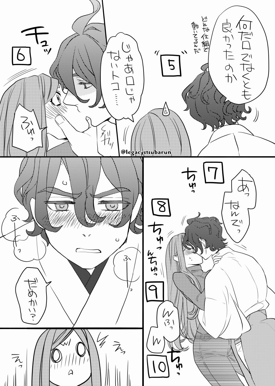 [卯月] RTの数だけキスをしないと出られない部屋に閉じ込められた (刀剣乱舞)