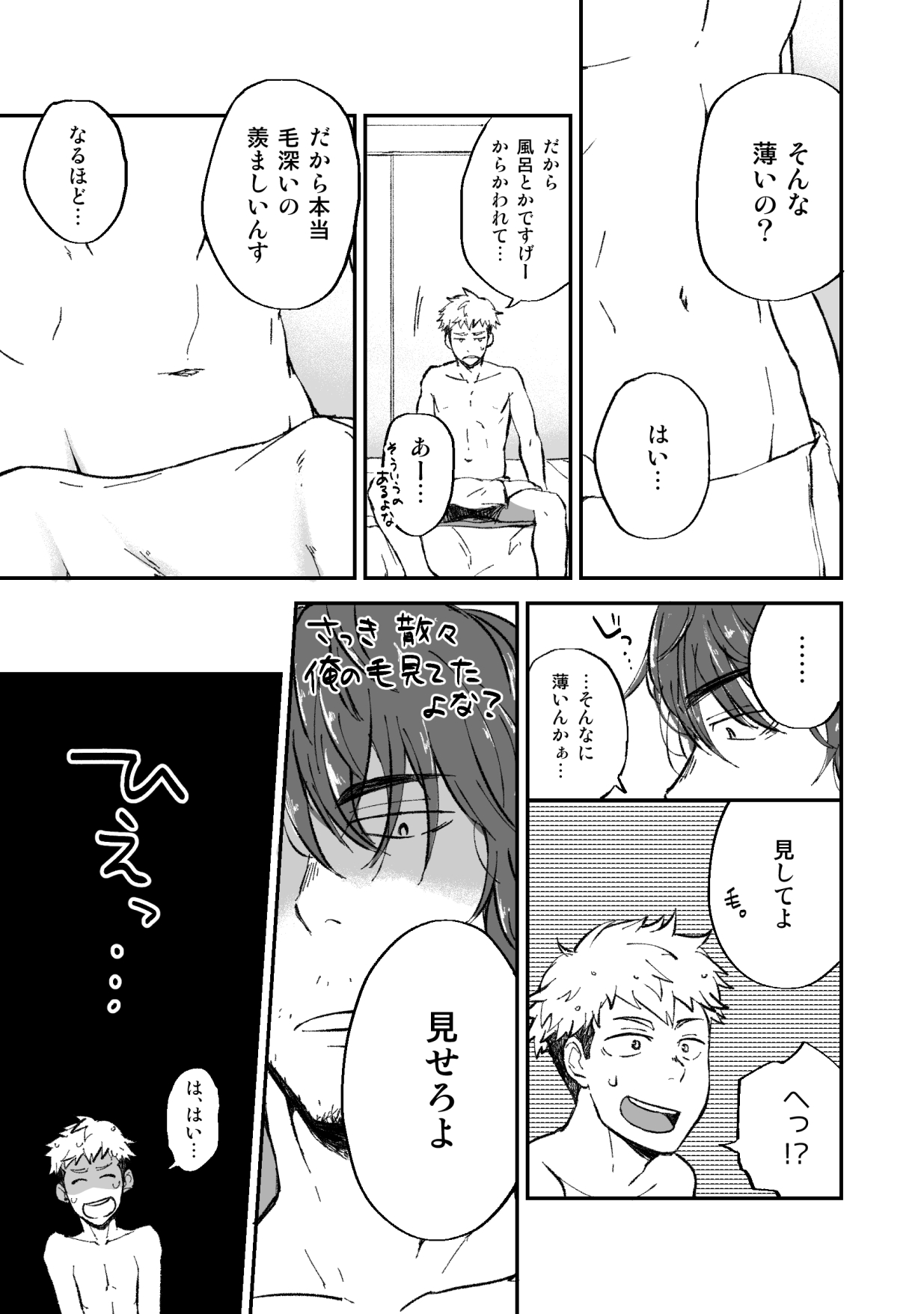 [仲村巧 (けむけむけ)] 毛の話