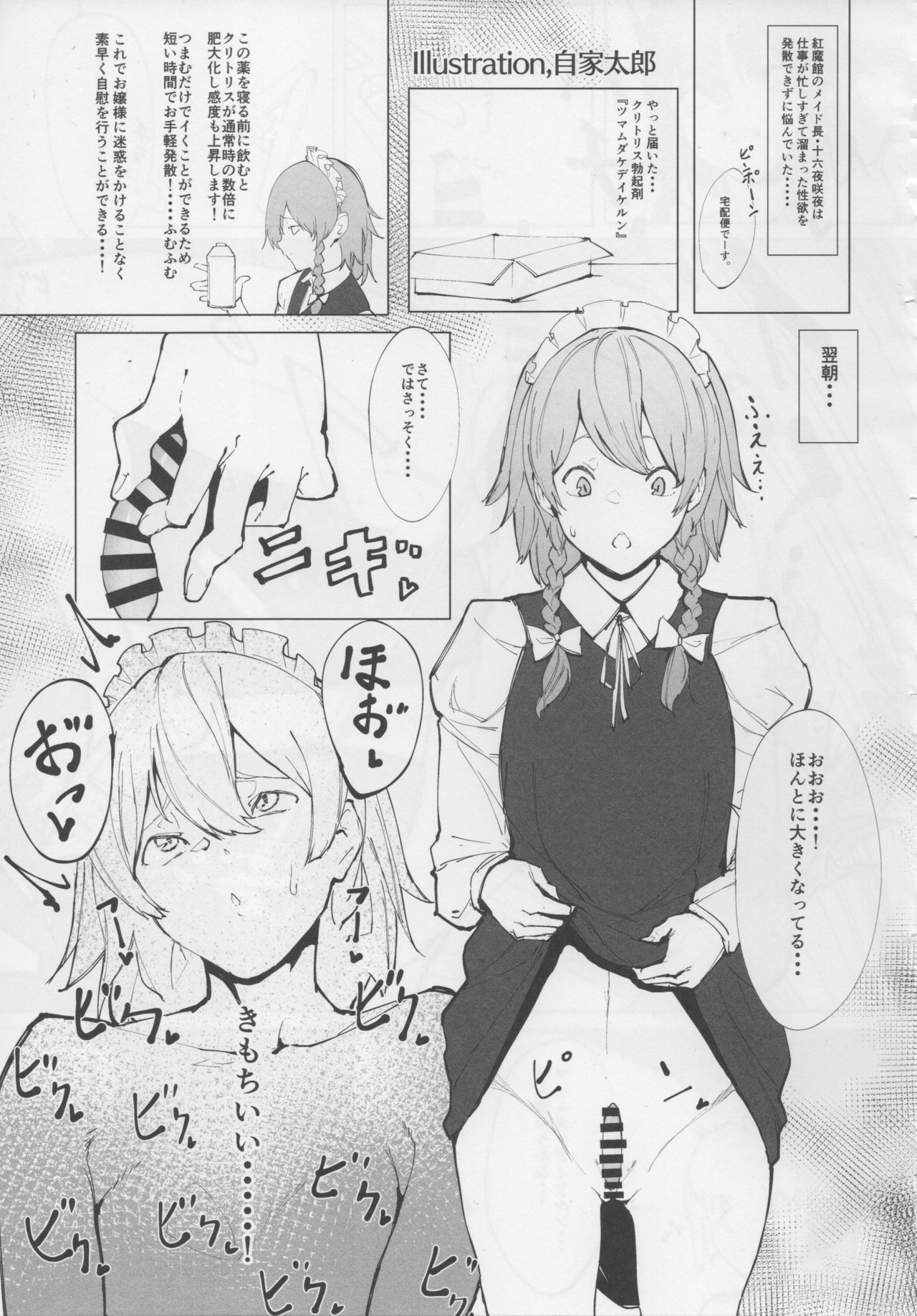 (C93) [ソッティーロネーロ (よろず)] 東方デカクリ合同誌 わたしのクリちゃんしこしこしないで～ (東方Project)