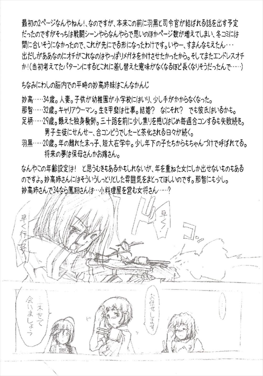 (C85) [Stoic Romance (有賀冬)] 羽黒は司令官さんにべた惚れです。 (艦隊これくしょん -艦これ-)