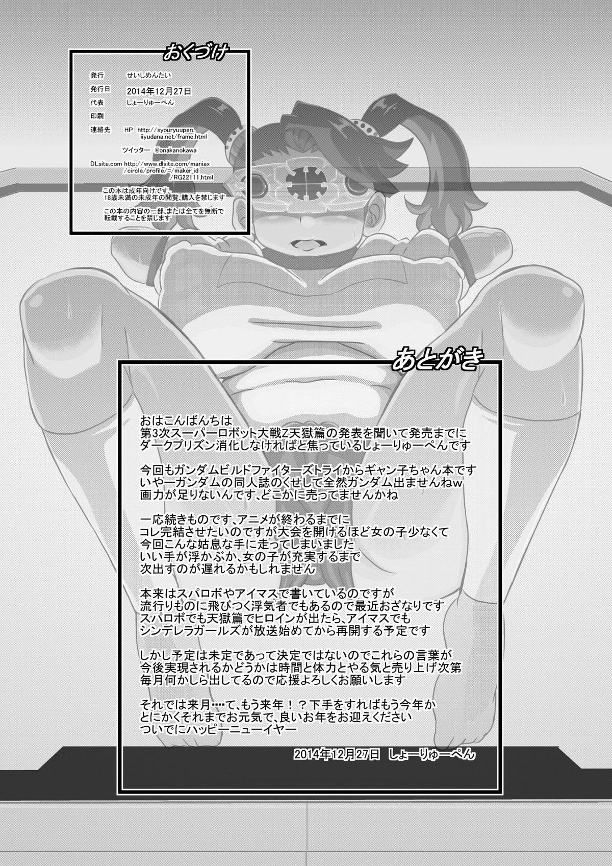 [せいしめんたい] トライ姉ちゃんズ2 (ガンダムビルドファイターズトライ) [DL版]