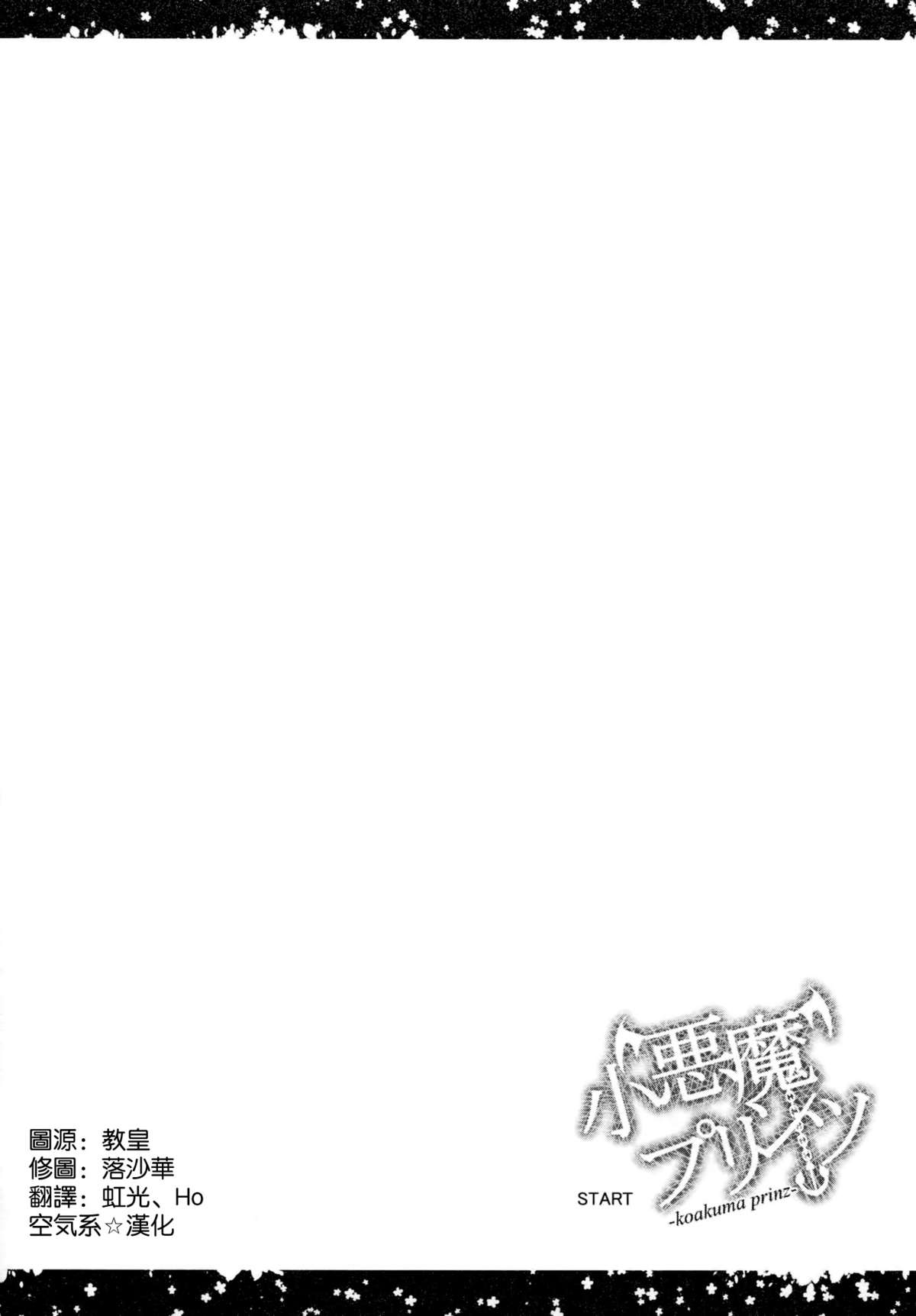 (C87) [ひっさつわざ (ひっさつくん)] 小悪魔プリンツ (艦隊これくしょん -艦これ-) [中国翻訳]