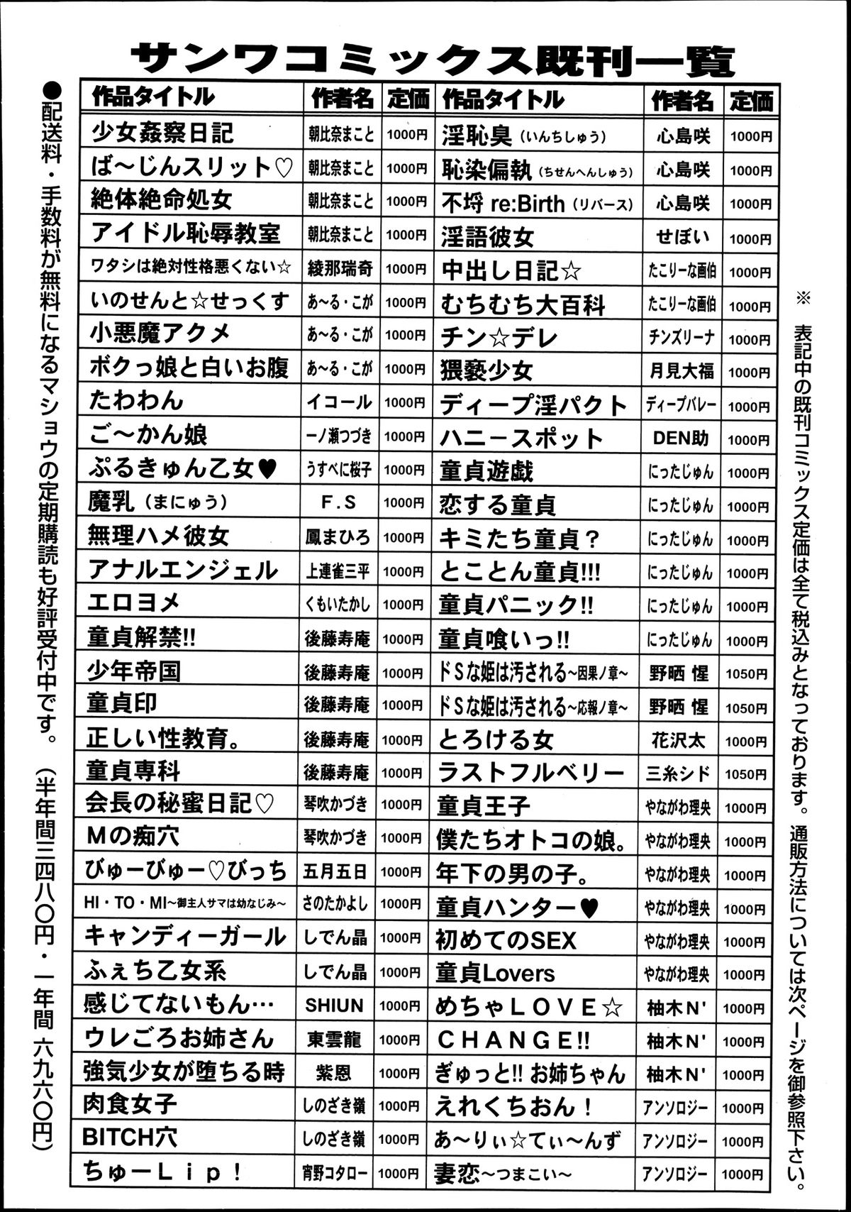 コミック・マショウ 2013年8月号