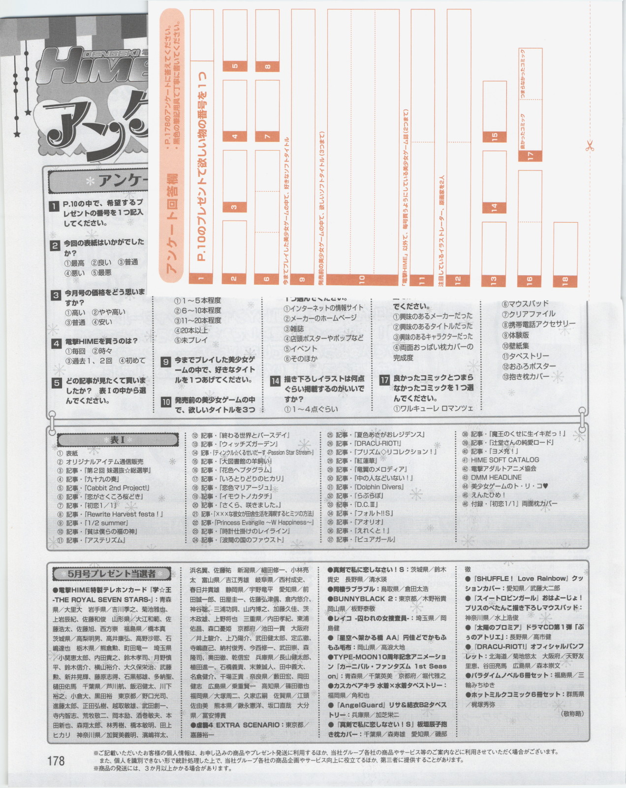 電撃姫 2012年07月号