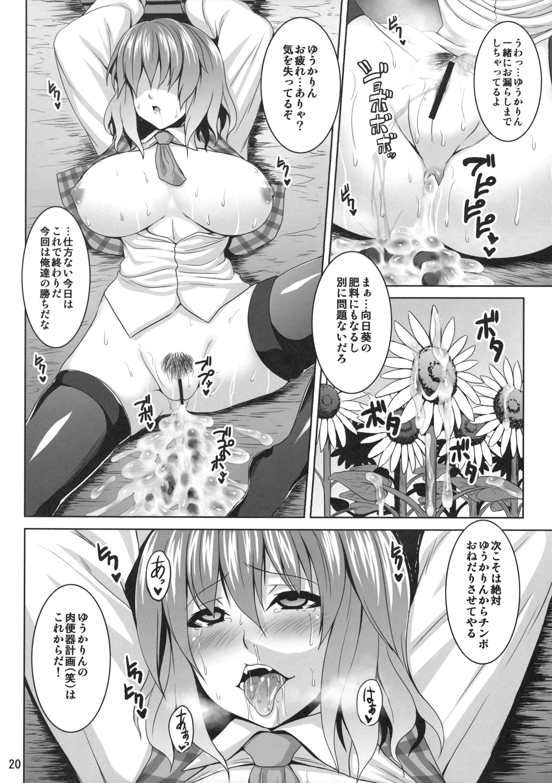 (例大祭8) [脳内液汁 (ソメジマ)] 向日葵の肥やし (東方Project)