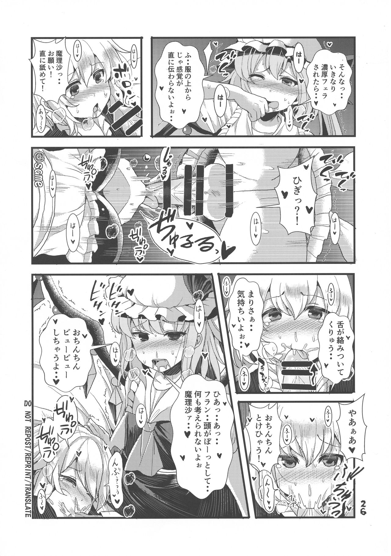 (紅楼夢13) [月鮫工房 (鮫かまぼこ)] ふたなり妹様の愛玩人形 (東方Project)